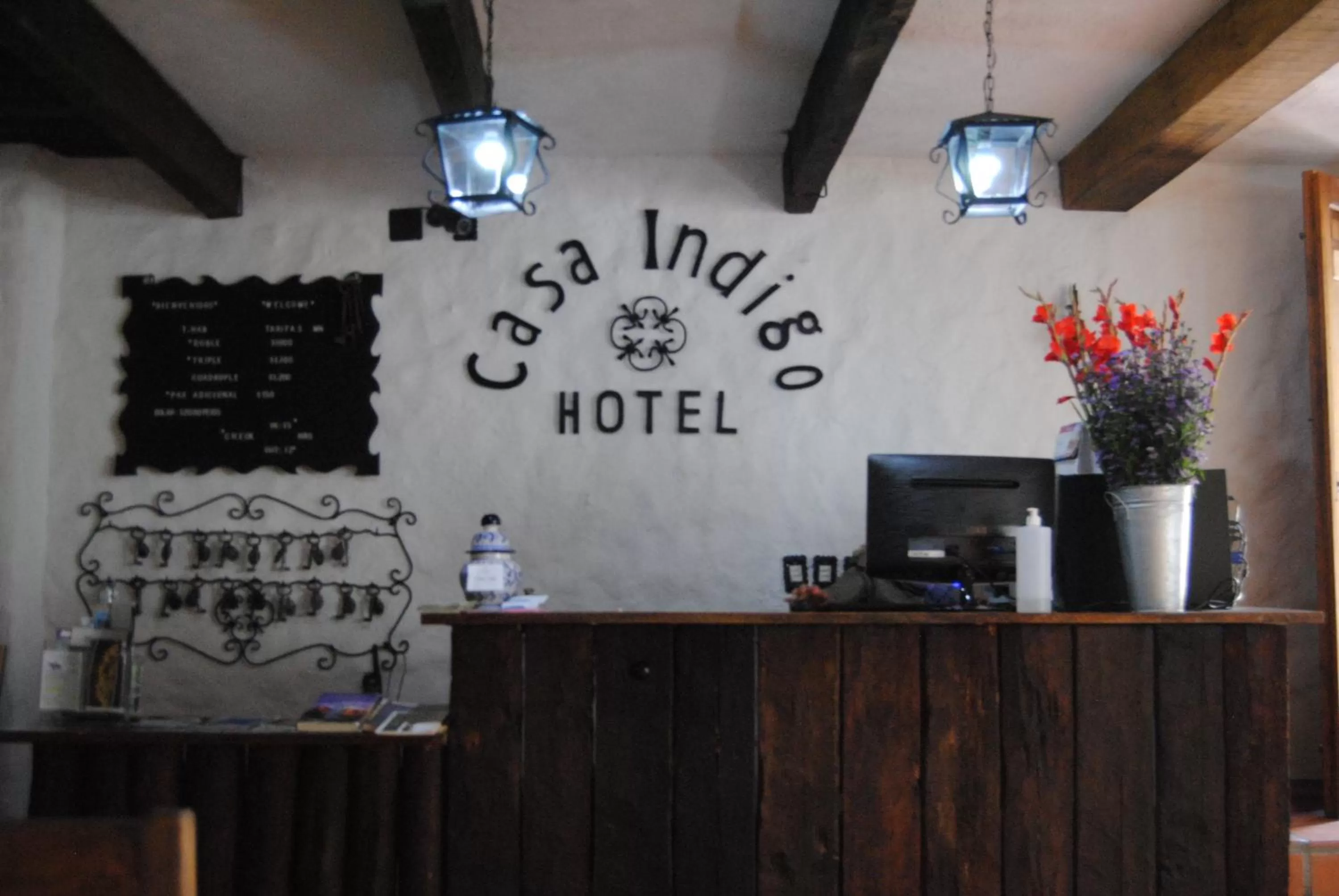 Lobby or reception in Hotel Casa Índigo