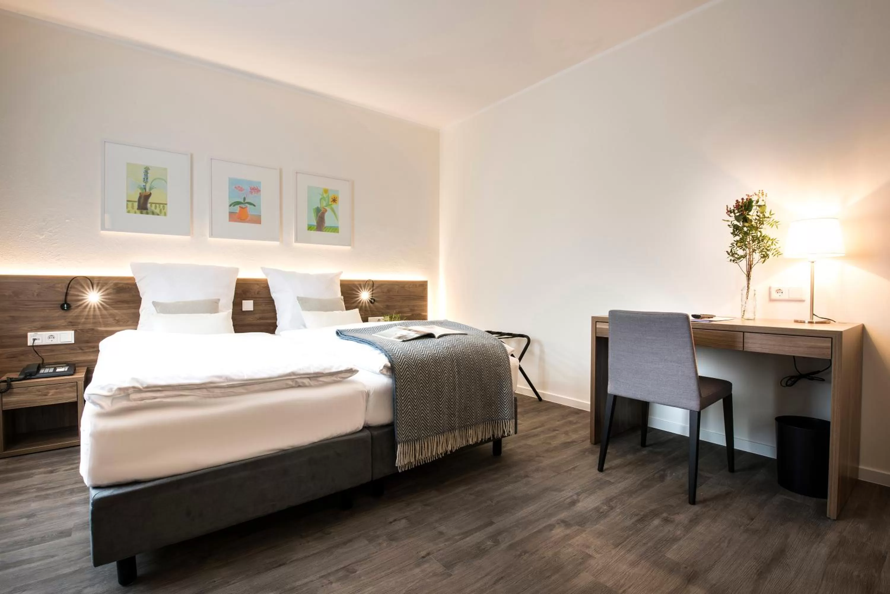 Decorative detail, Bed in Alexianer Hotel am Wasserturm