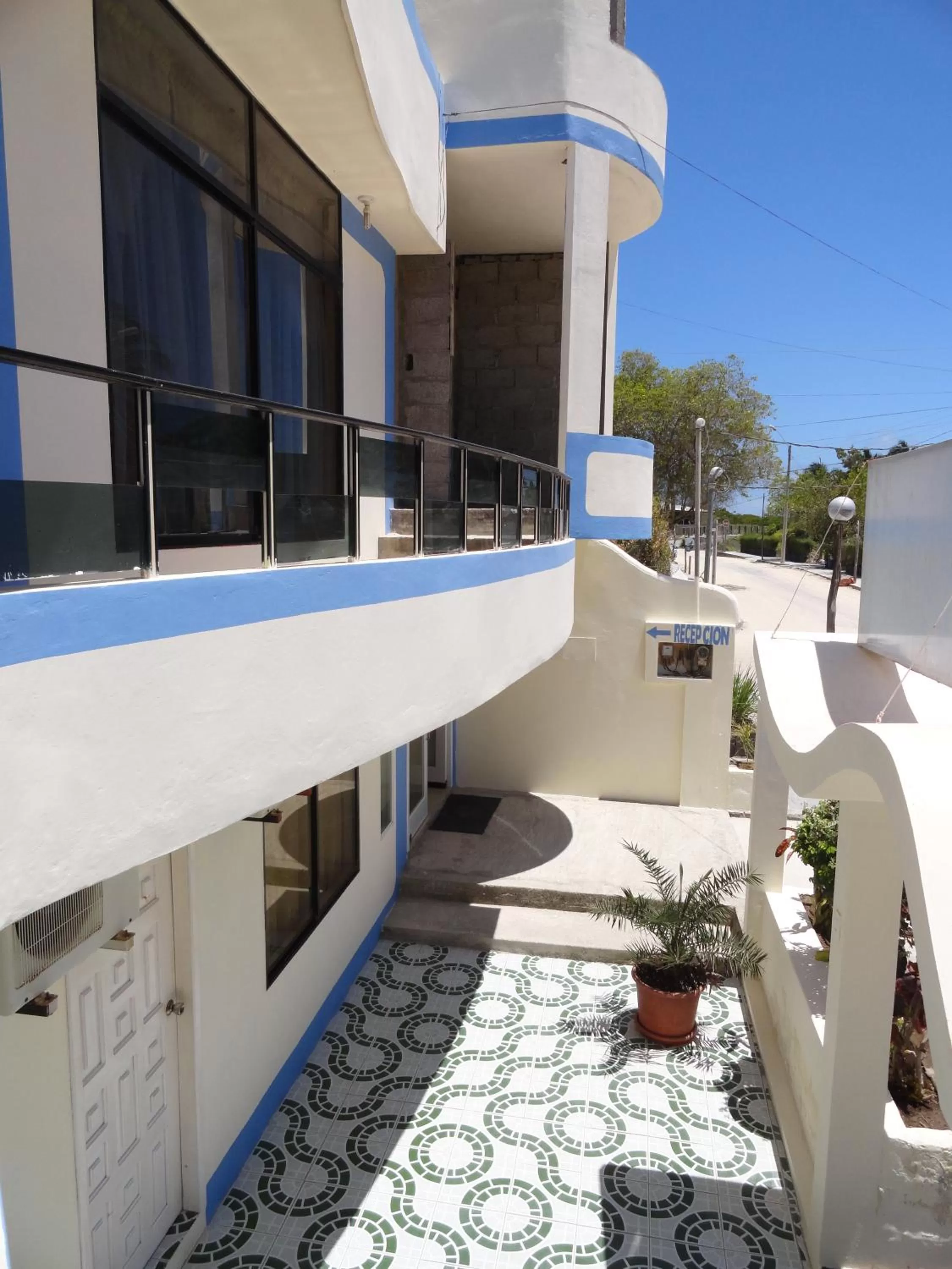 Balcony/Terrace in Hostal Cerro Azul