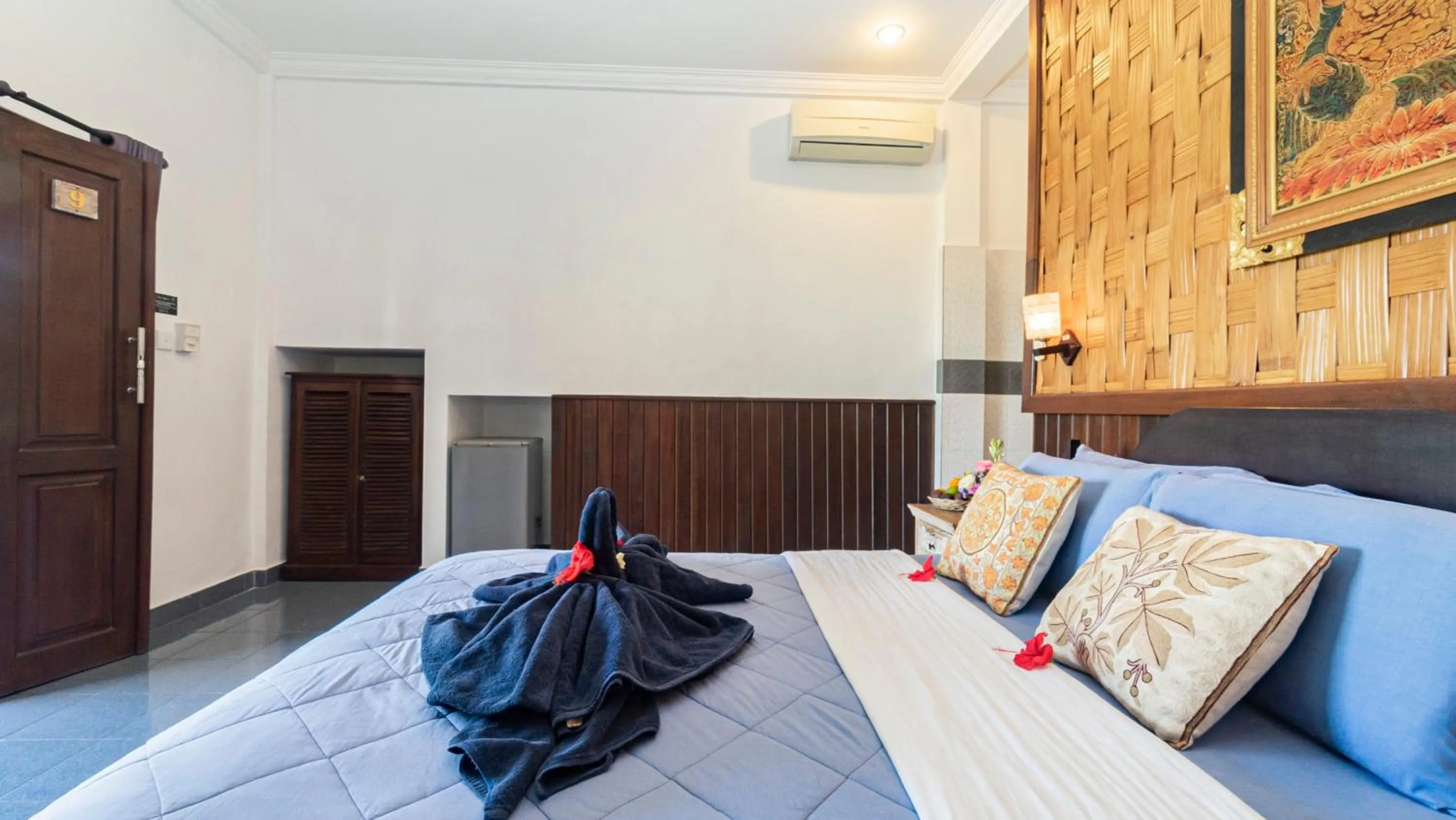 Bed in Kun - Kun Guest House Ubud