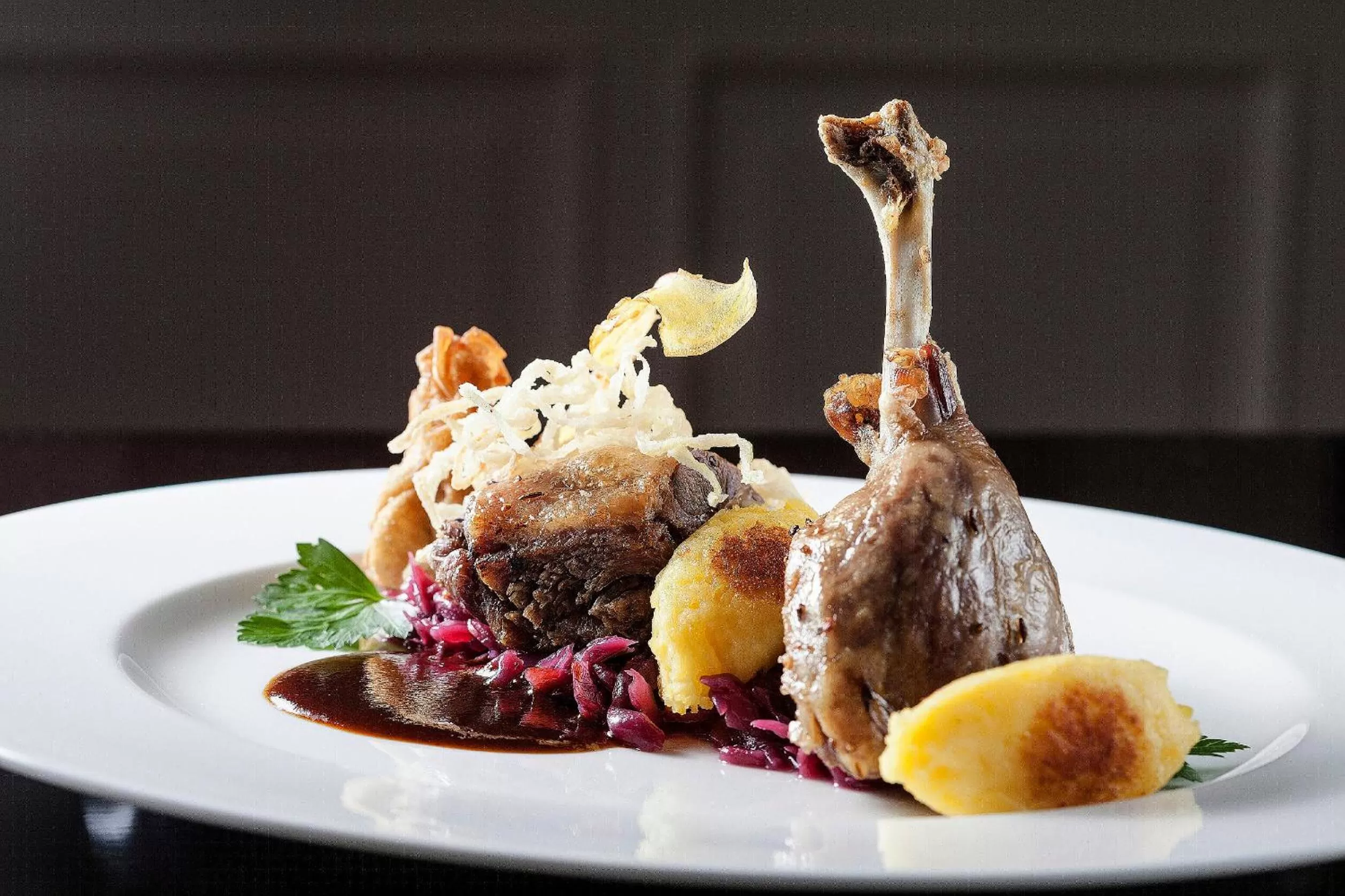 Food close-up in Villa Patriot Boutique Hotel