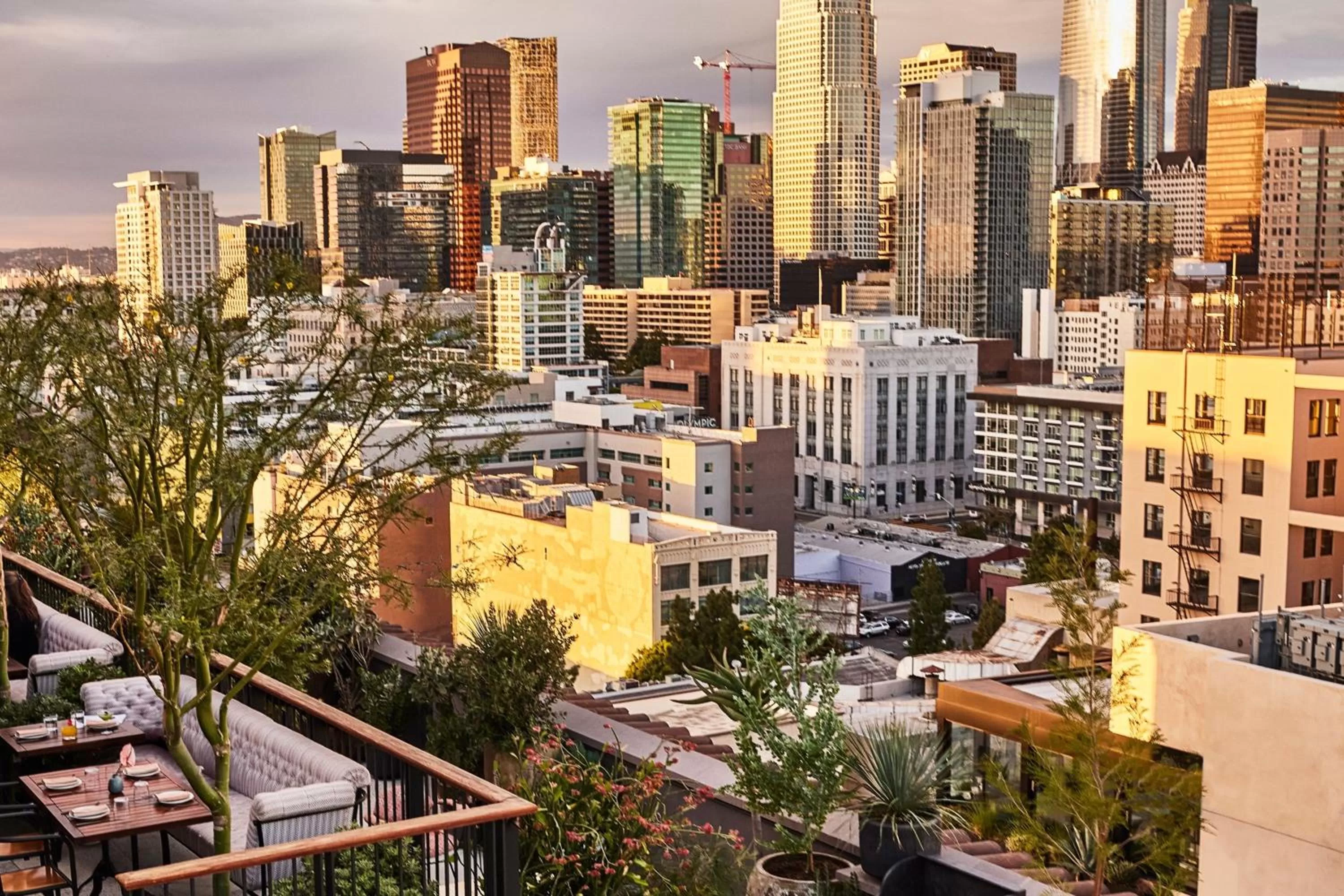 Swimming pool in Downtown Los Angeles Proper Hotel, a Member of Design Hotels