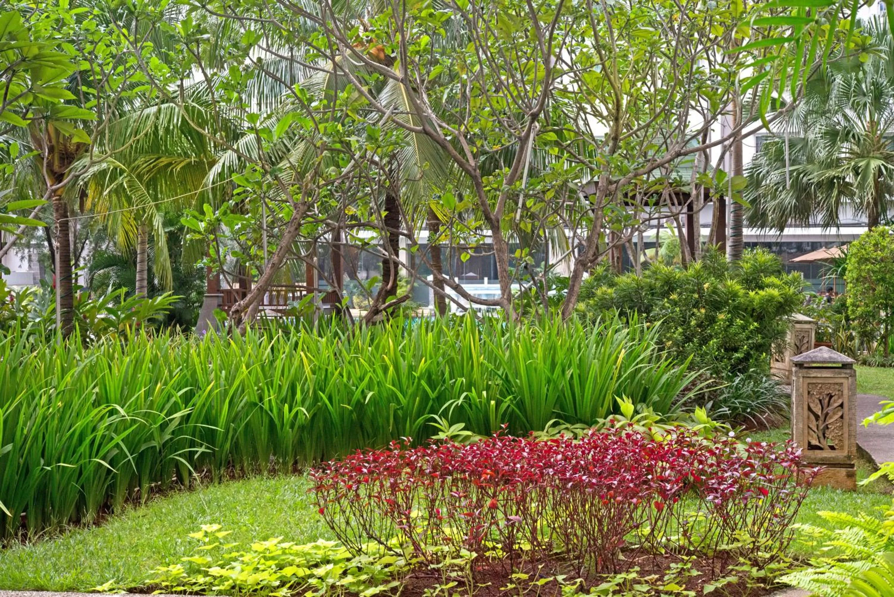 Garden in Grand Whiz Poins Simatupang Jakarta