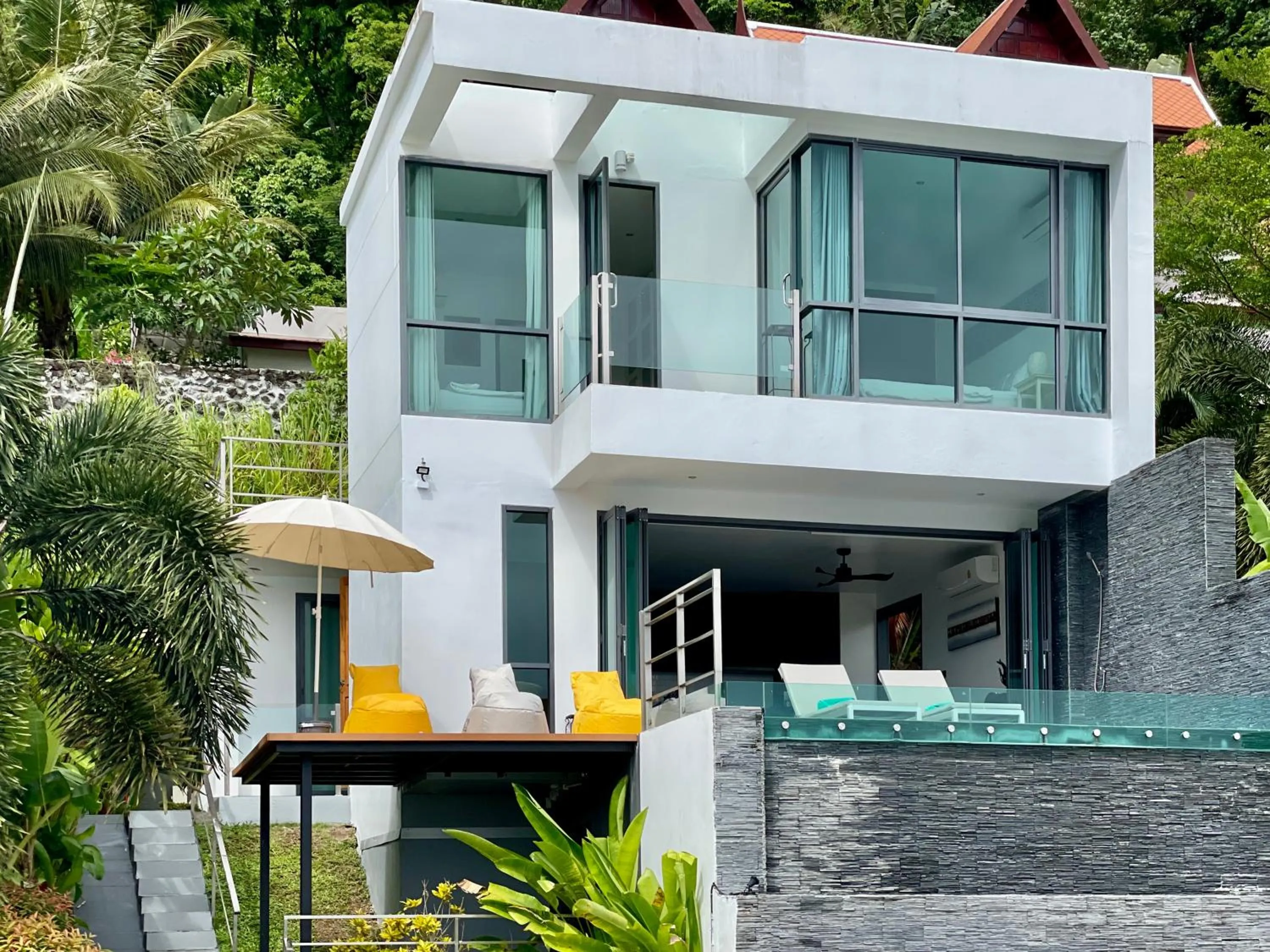 Facade/entrance in Baan Saint-Tropez Seaview Villas Kata Beach