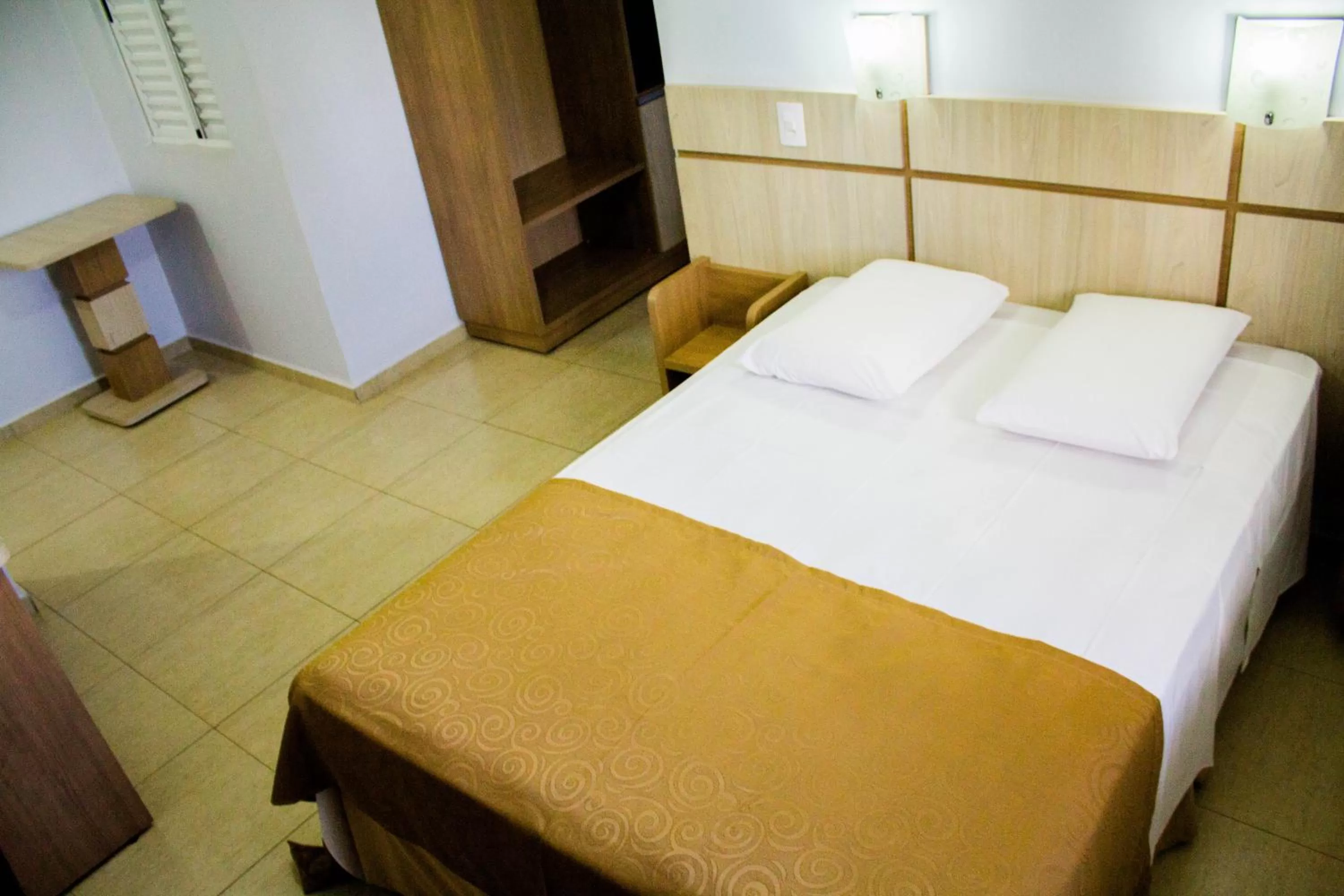 Bed in Hotel Baviera Iguassu