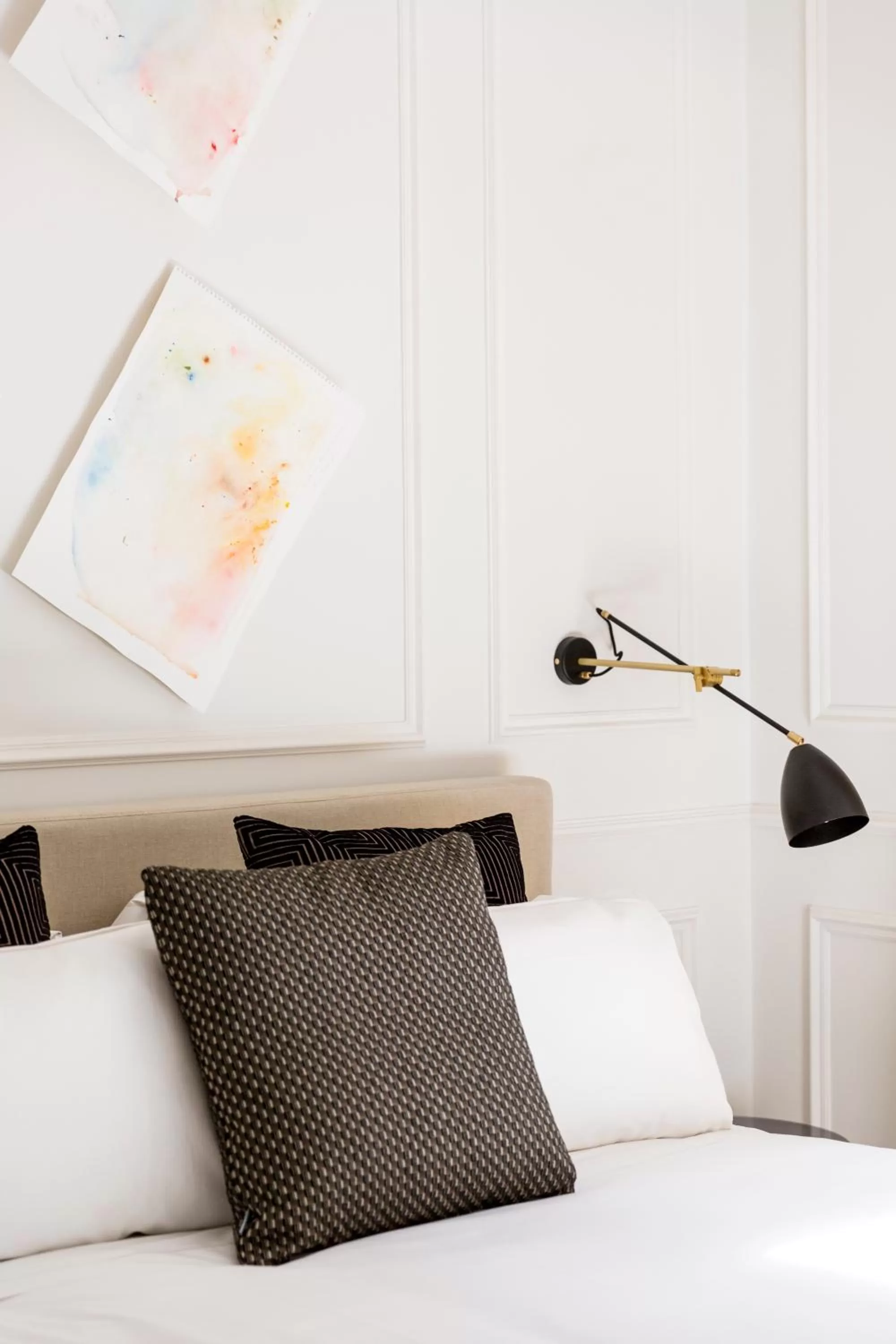 Bed in Parisii Luxury Relais Rome