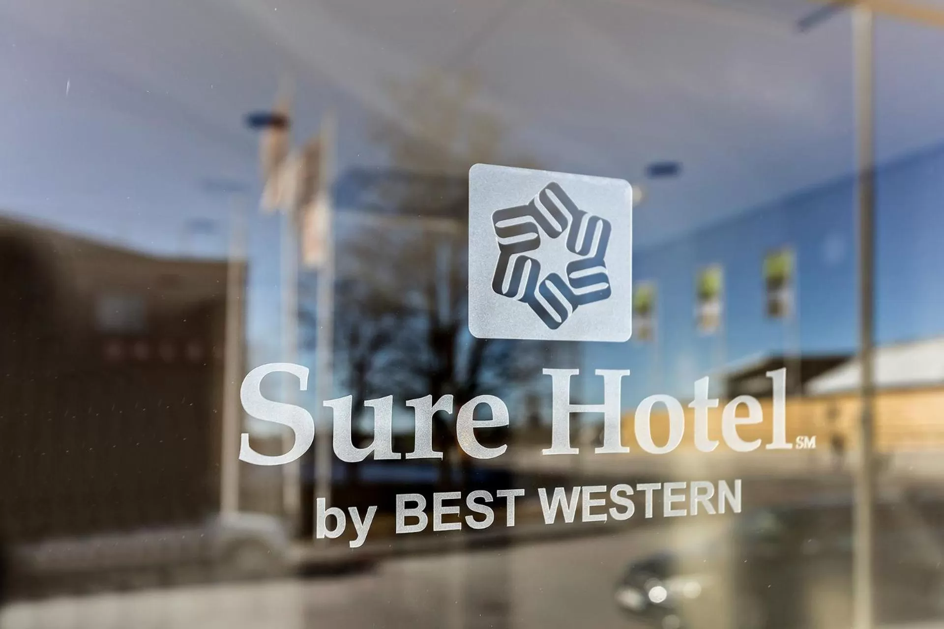 Property logo or sign in Sure Hotel Studio by Best Western Bromma