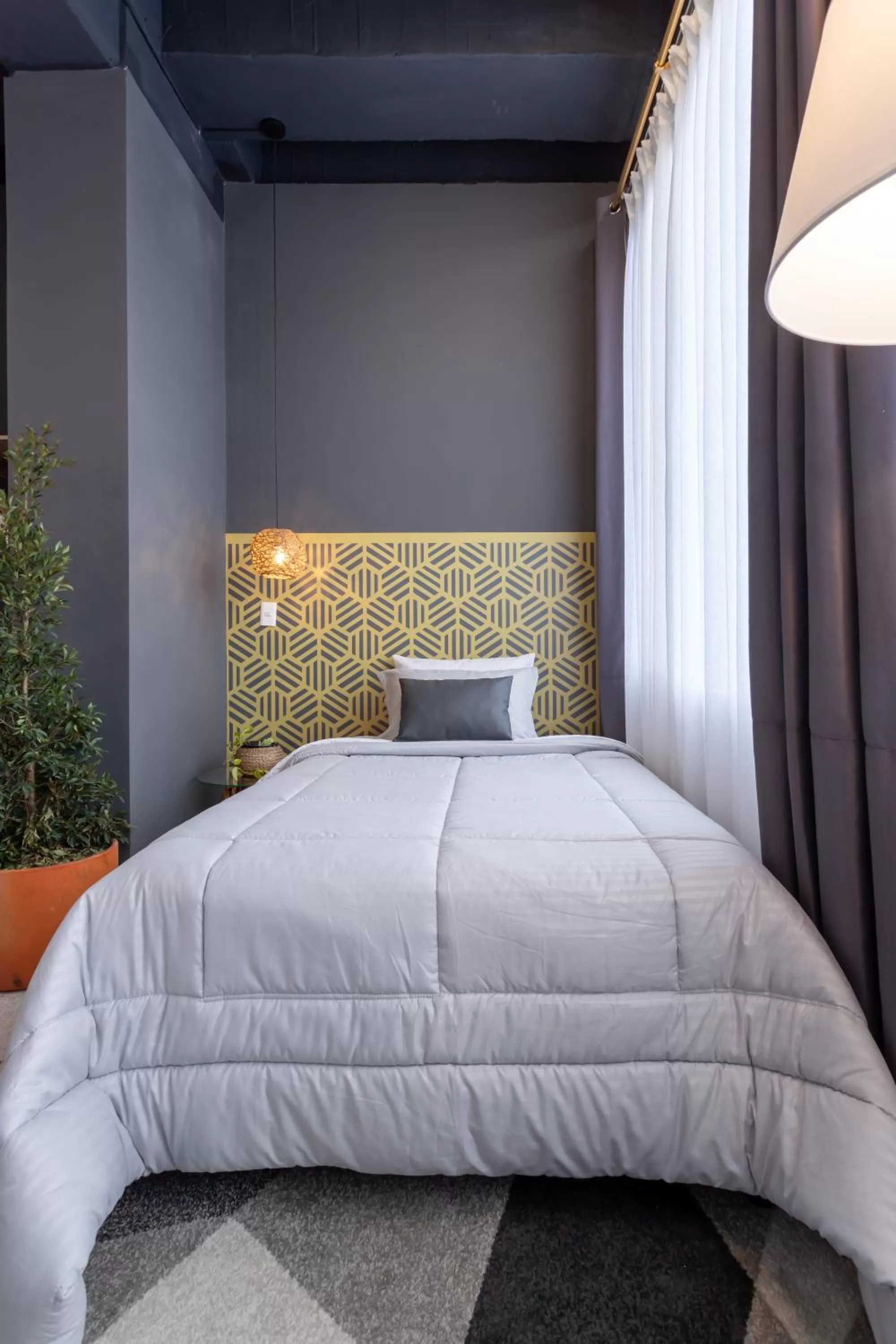 Bed in Hotel Lexum Estadio