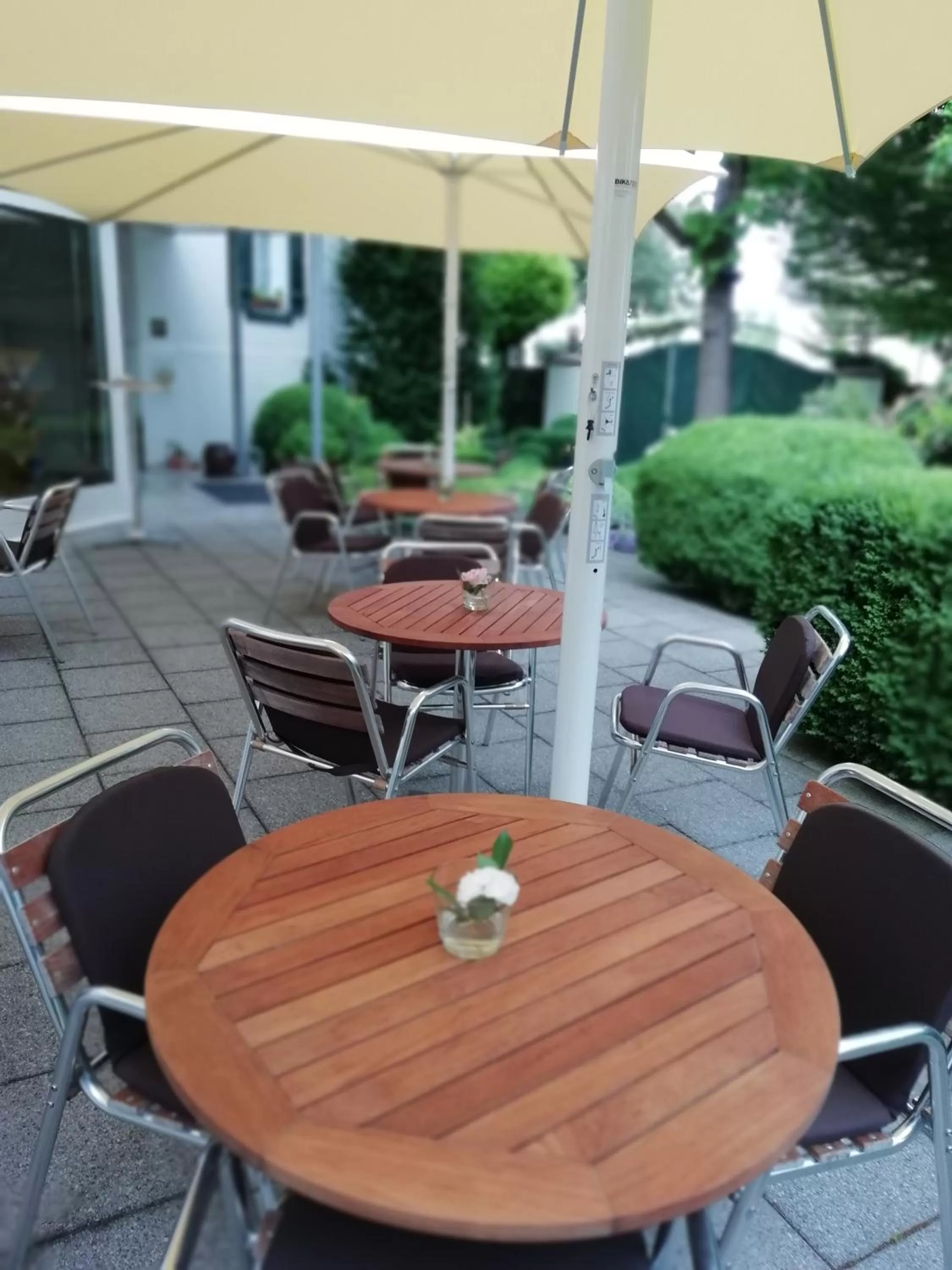 Balcony/Terrace, Restaurant/Places to Eat in Hotel Krone Überlingen am Ried