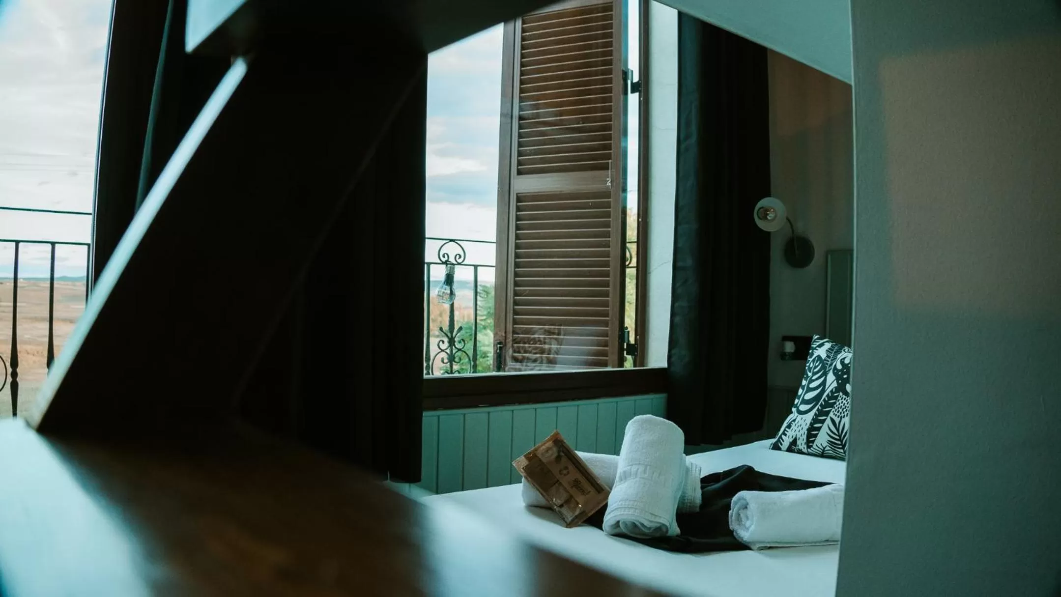 Bed in Hospedería Ballesteros