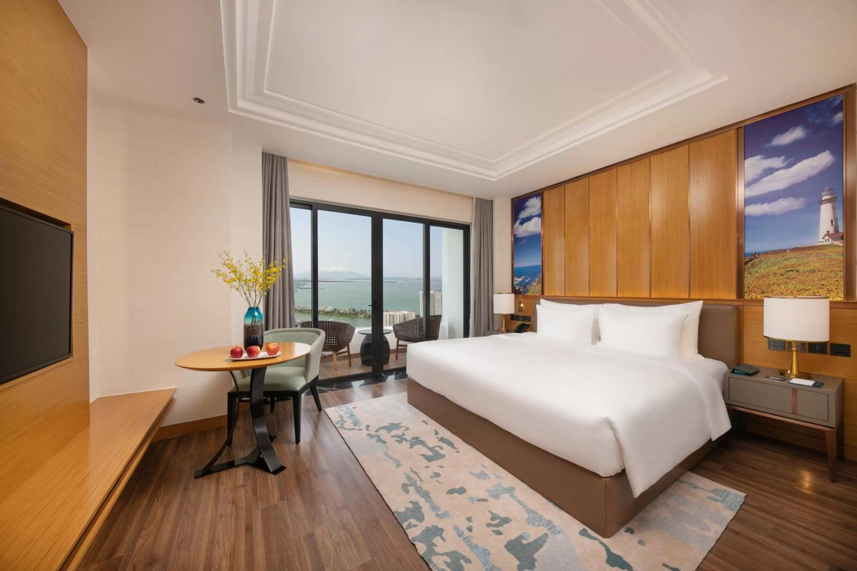 Bed in Grand Hyams Hotel - Quy Nhon Beach