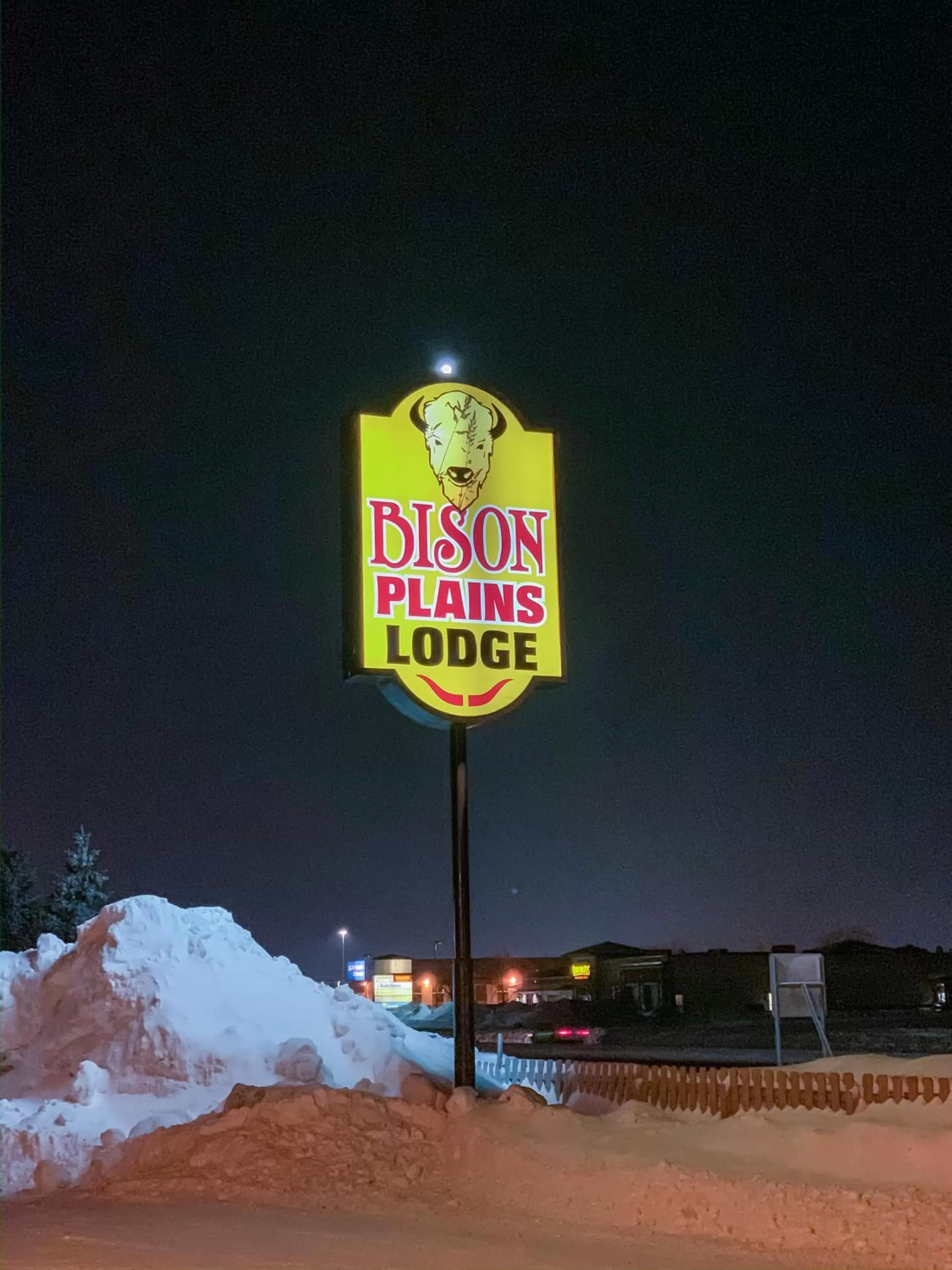 Property logo or sign in Bison Plains Lodge