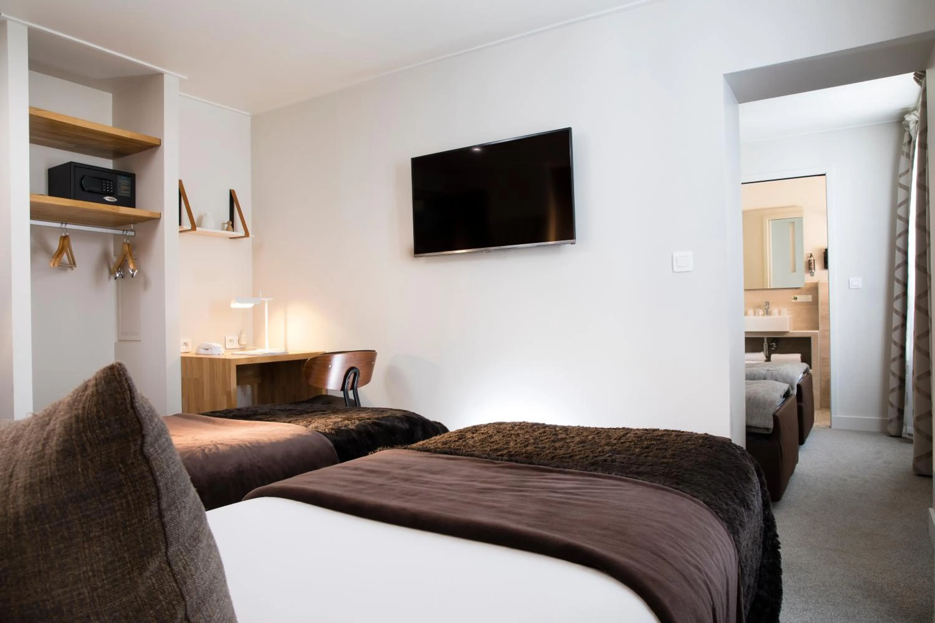 Bedroom, Bed in Hotel d'Espagne