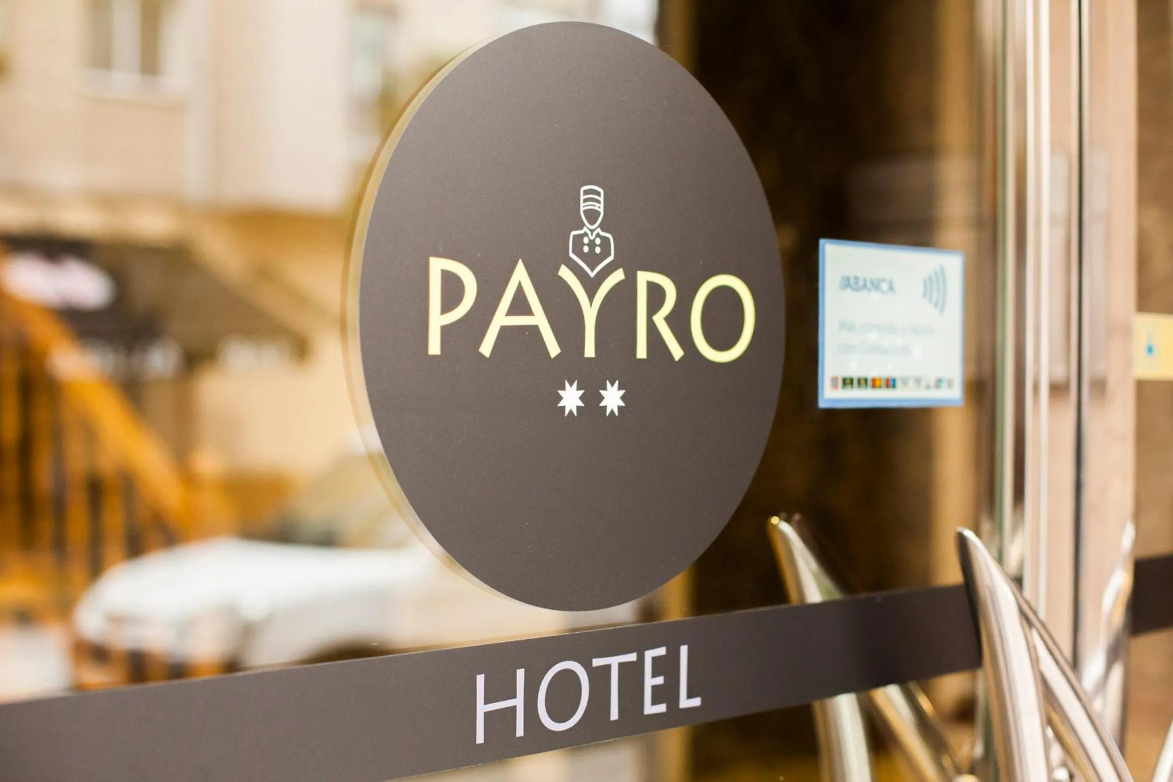 Property logo or sign, Bed in Hotel PAYRO