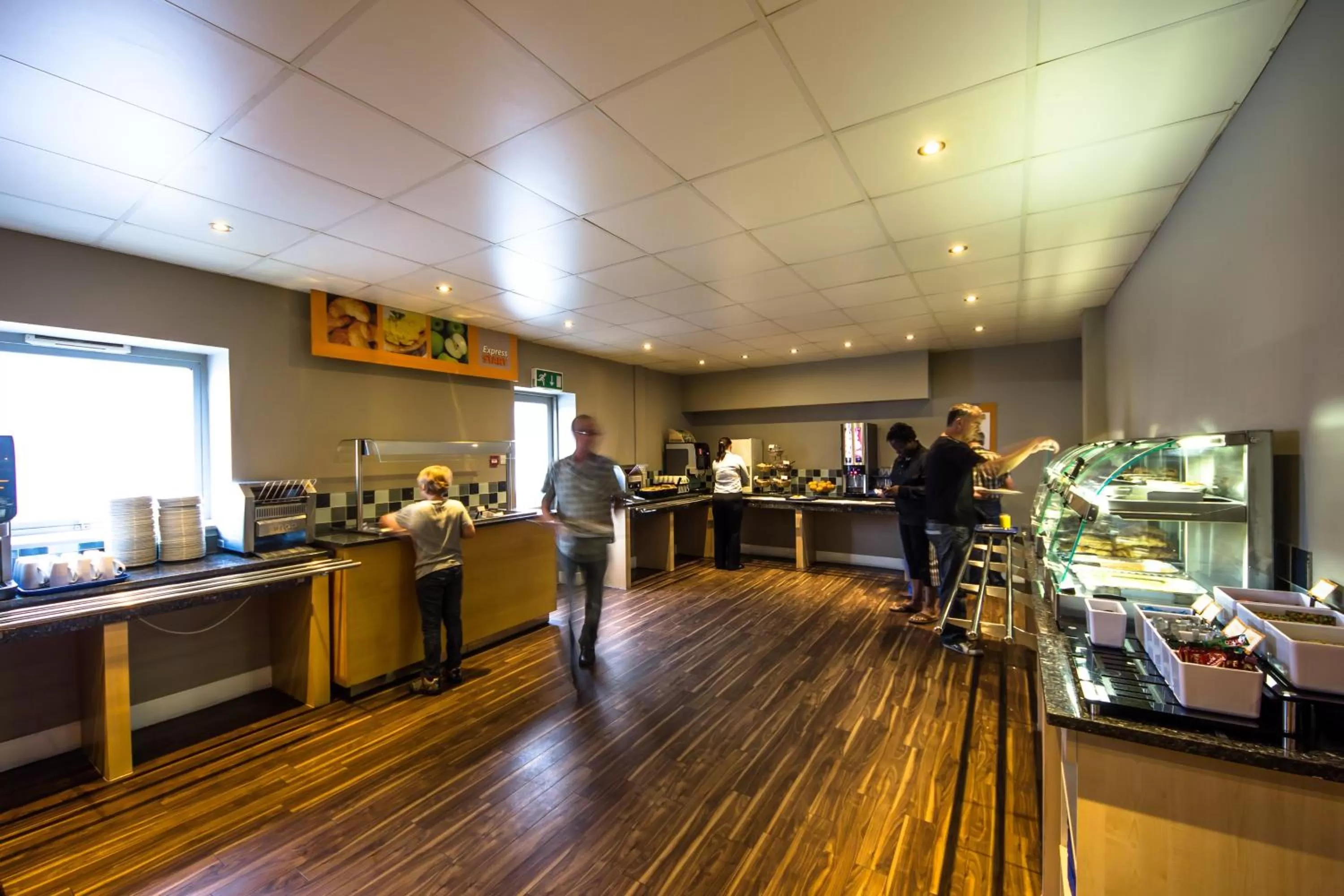 Breakfast in Holiday Inn Express Royal Docks by IHG