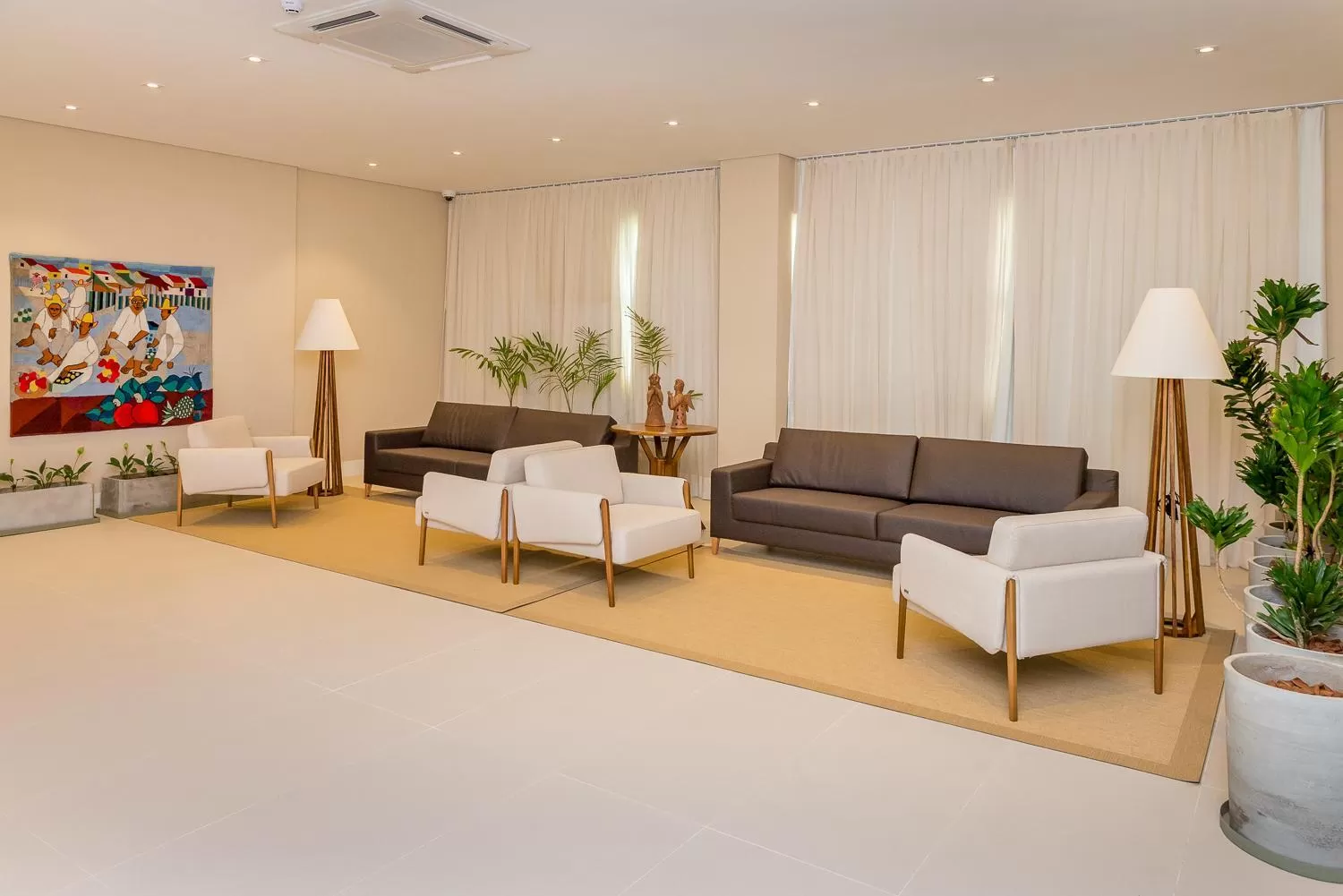 Lobby or reception in Hotel Senac Barreira Roxa