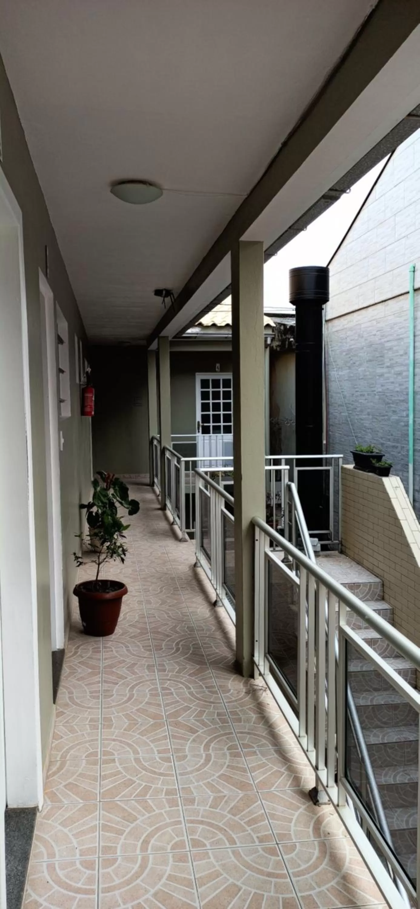 Balcony/Terrace in Pousada Almeida