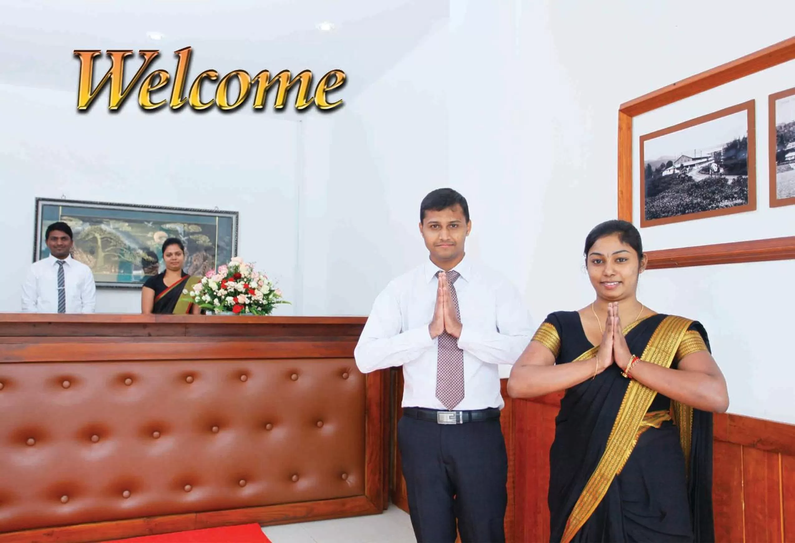 Lobby or reception in The Queensburry City Hotel