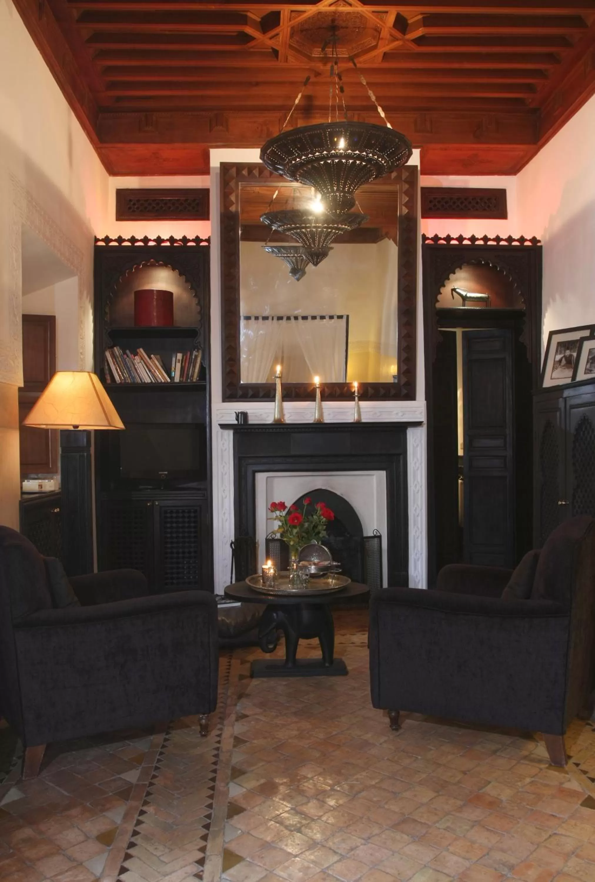 Living room in La Villa Nomade