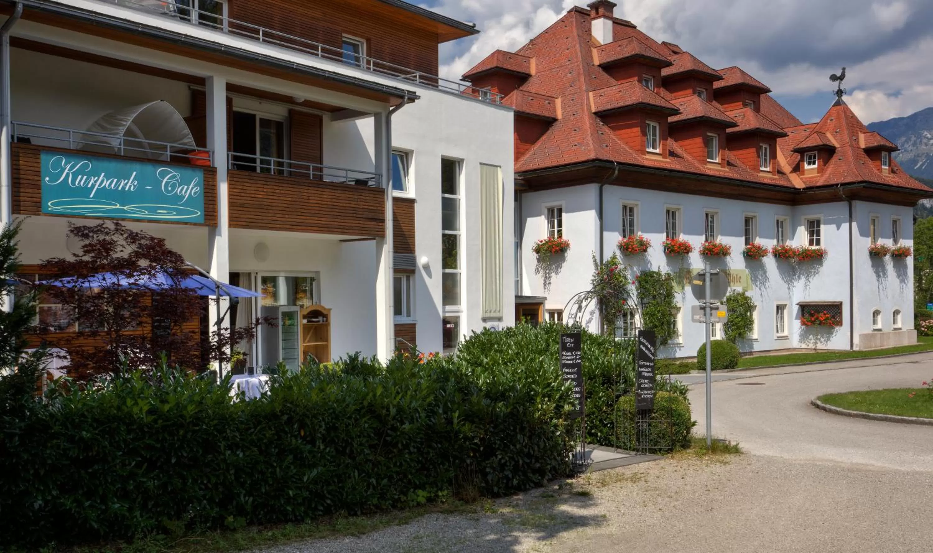 Restaurant/places to eat in Wohlfühlhotel Goiserer Mühle