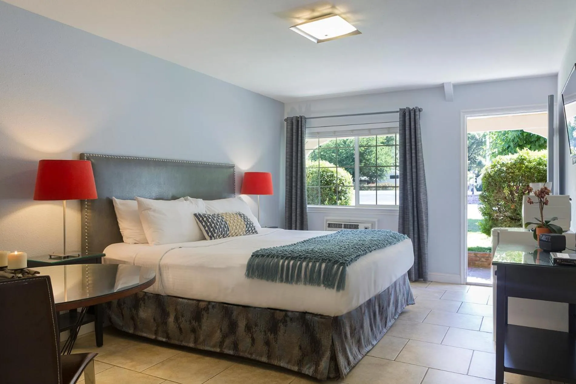 Bed in The Lodge at Blue Lakes