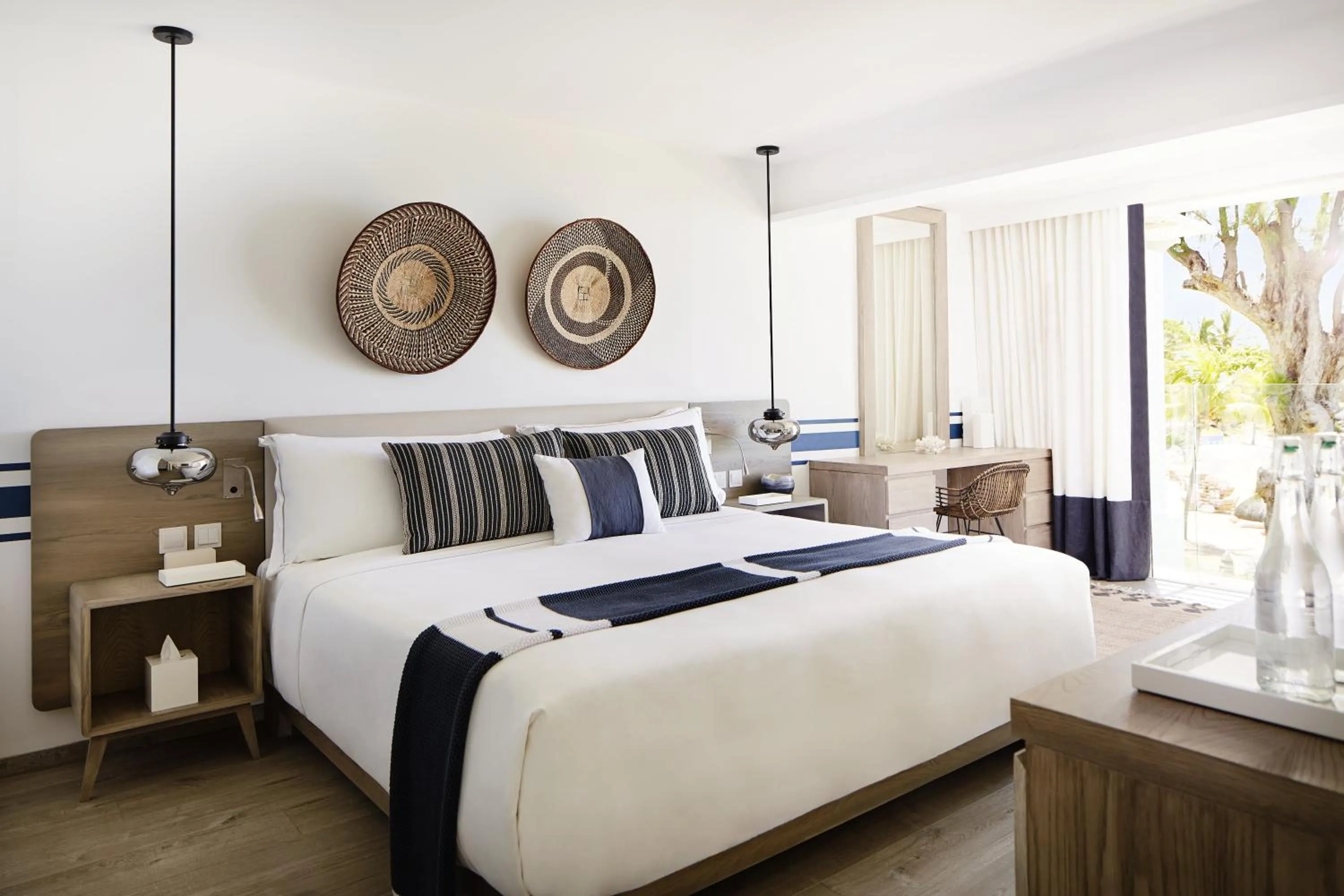 Bedroom, Bed in LUX* Grand Gaube Resort & Villas