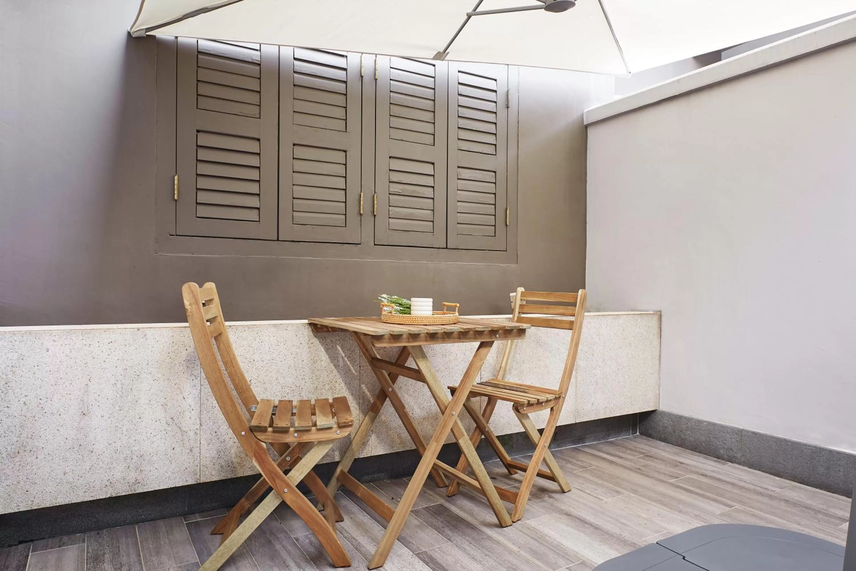 Seating area in Dash Living Rochor