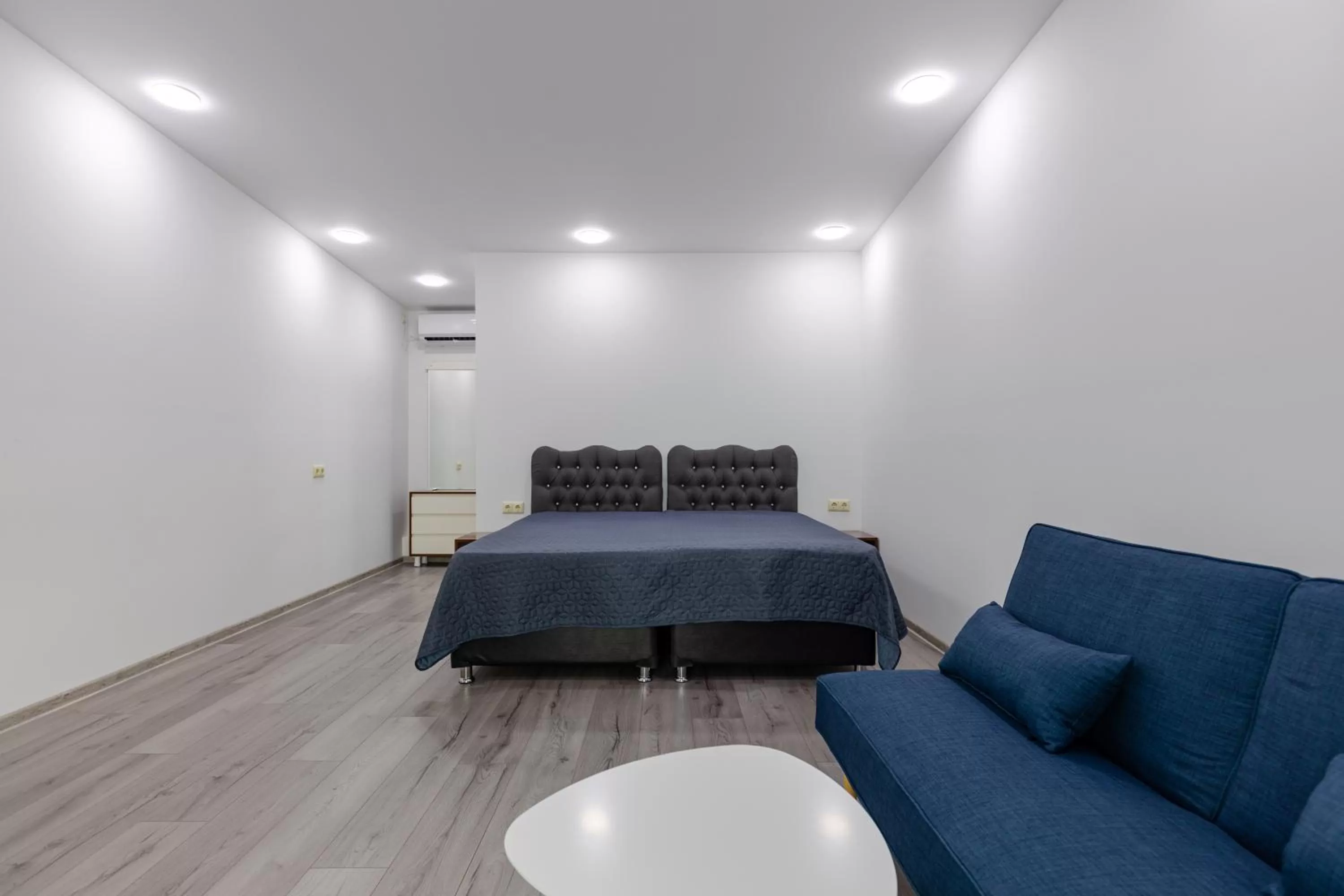 Bed in House at the Sea