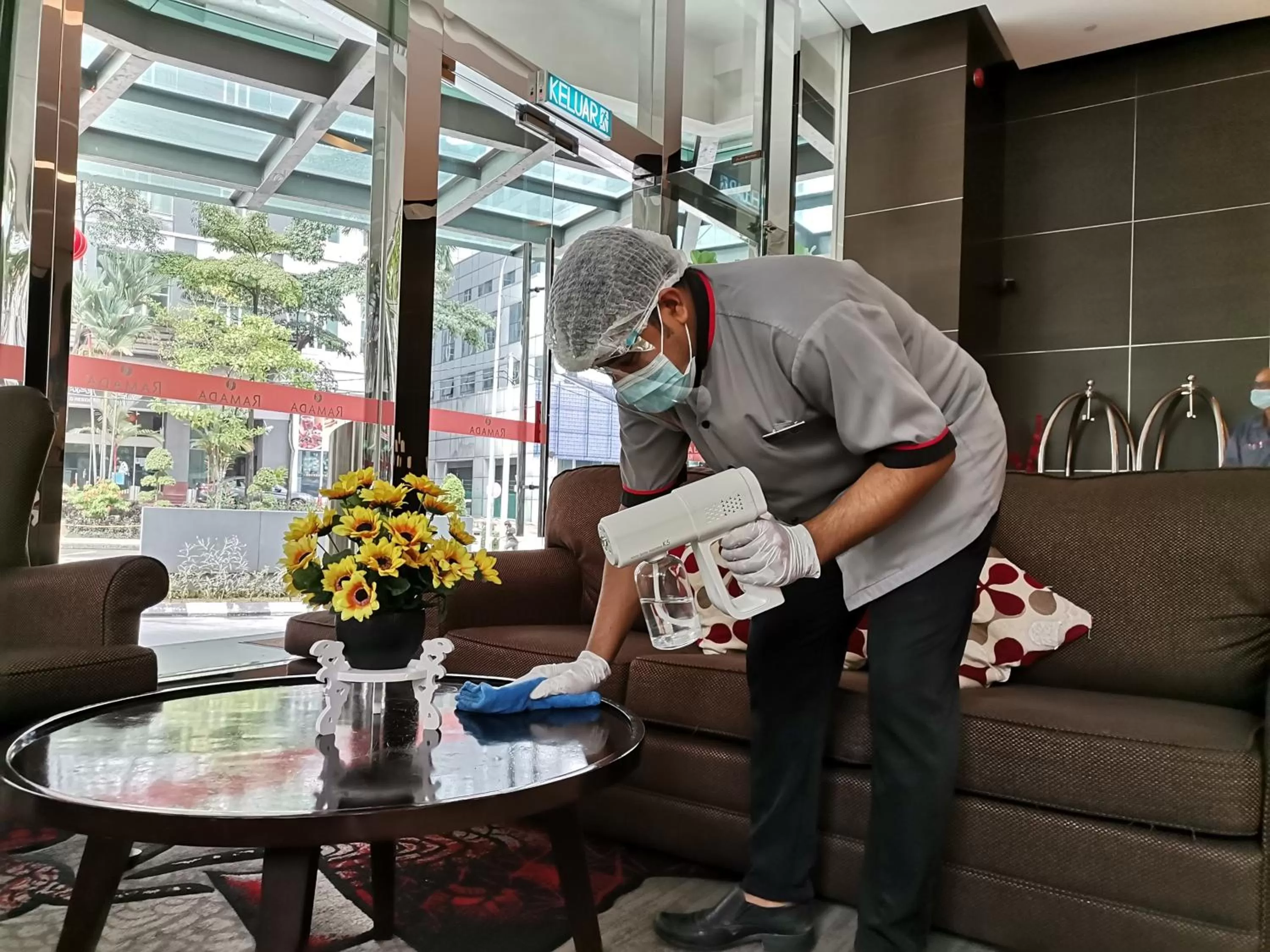 Staff in Ramada Suites by Wyndham Kuala Lumpur City Centre