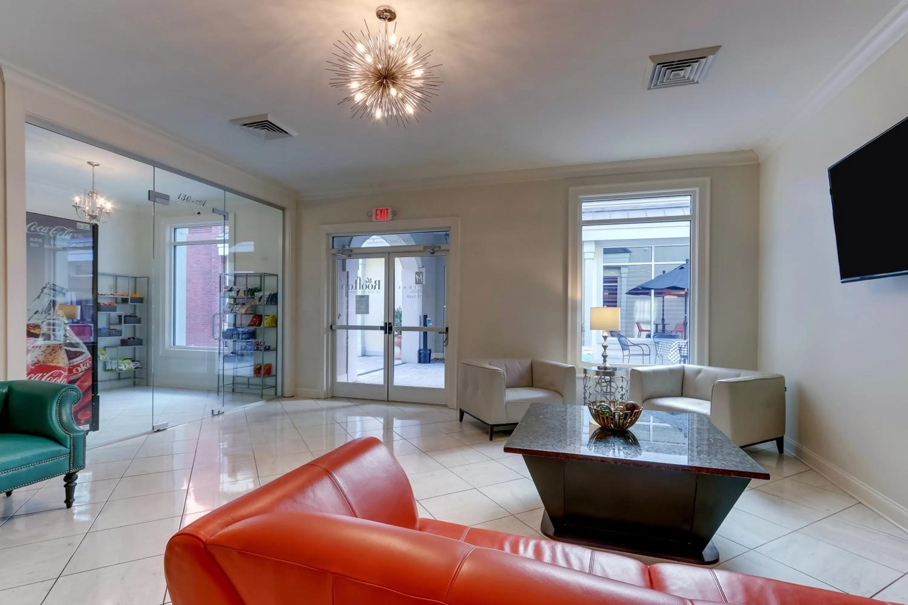 Lobby or reception in The Mantissa Hotel