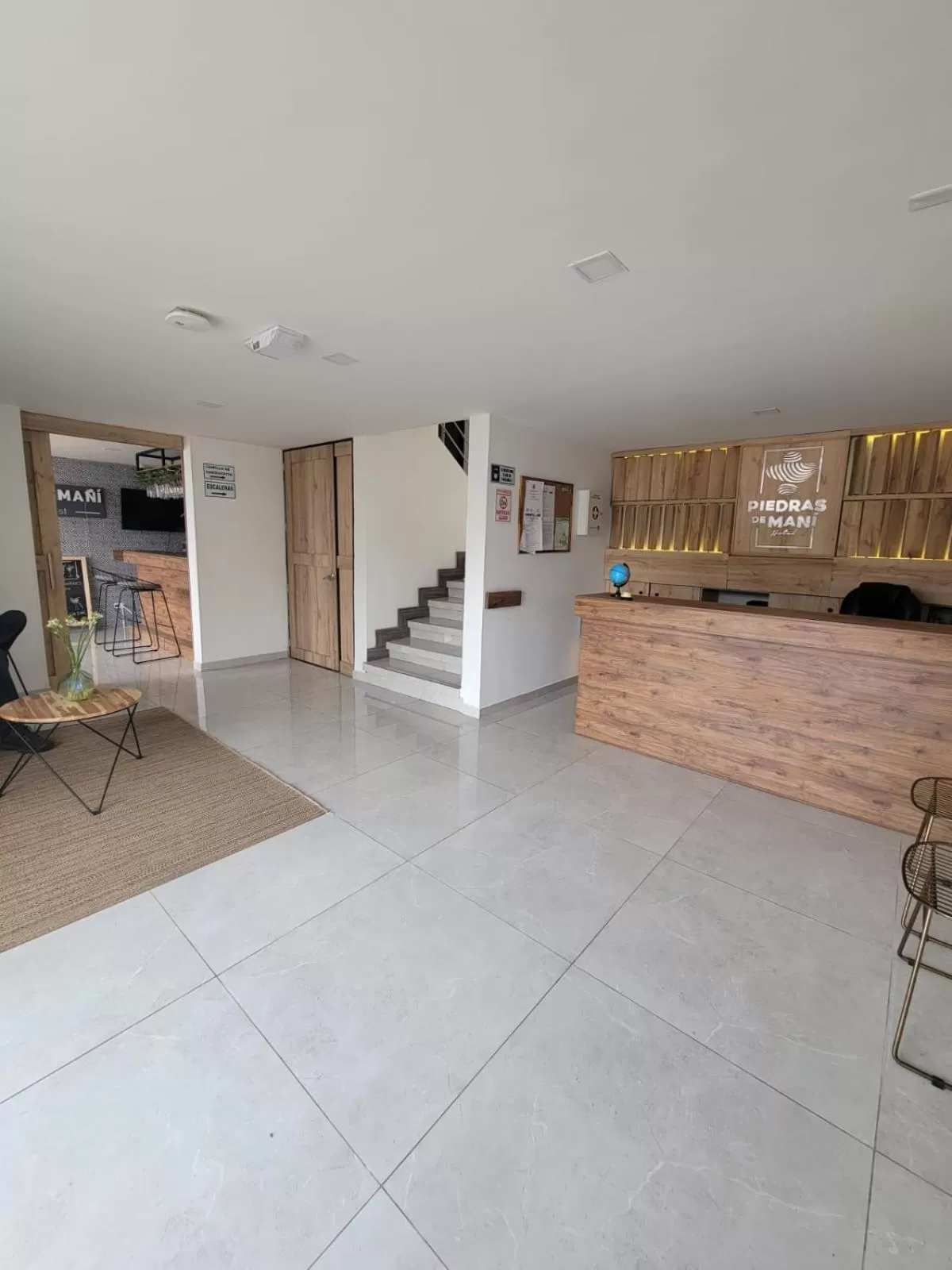 Lobby/Reception in Hotel Piedras De Maní