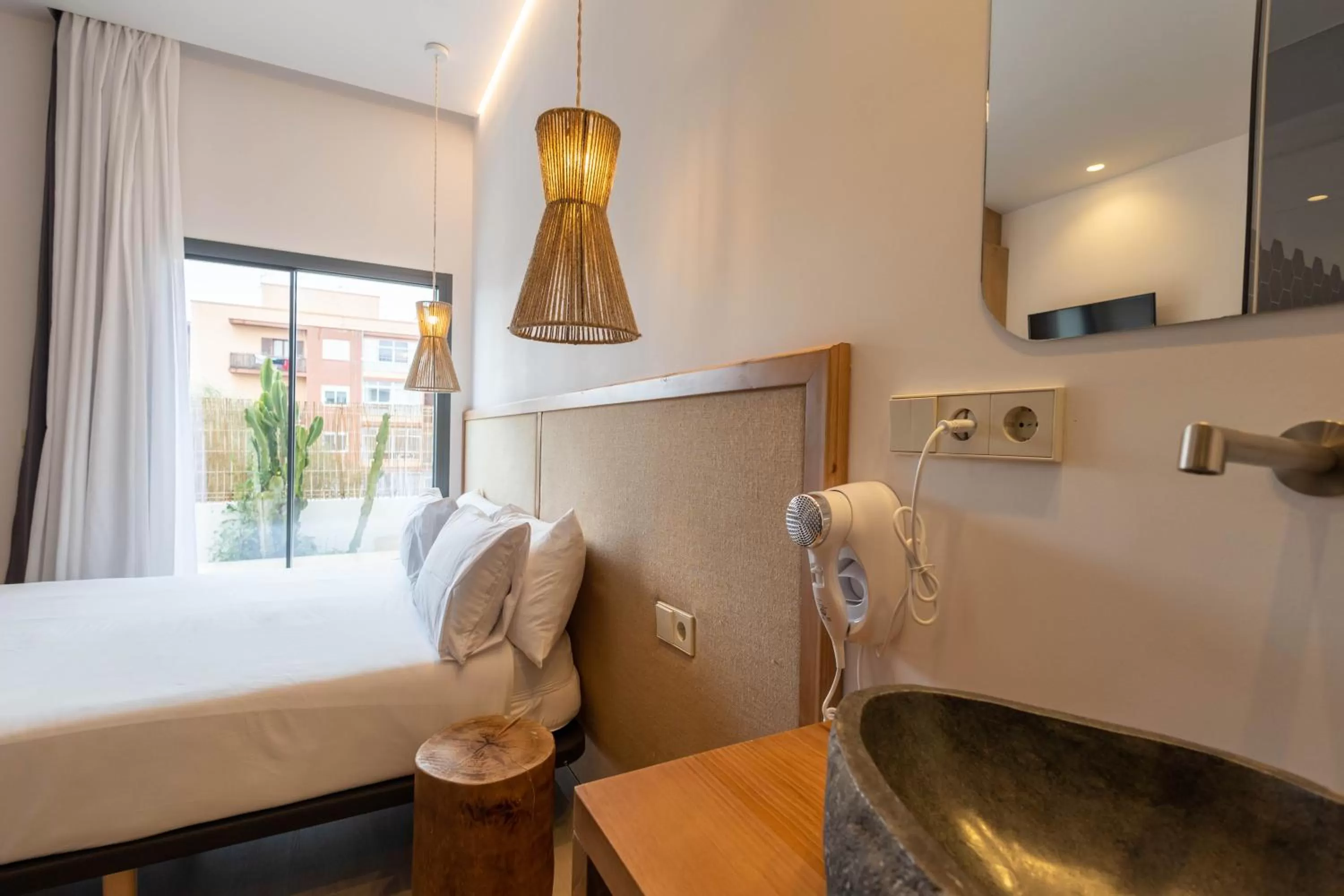 Bedroom, Bed in Play Hotel Ibiza - Adults Only