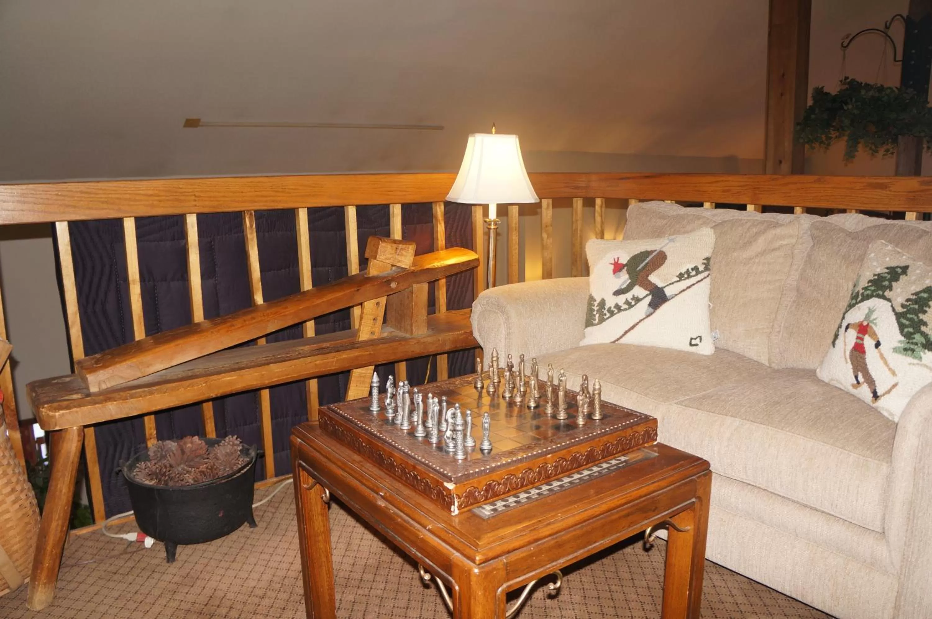 Game Room in Greenbrier Inn Killington