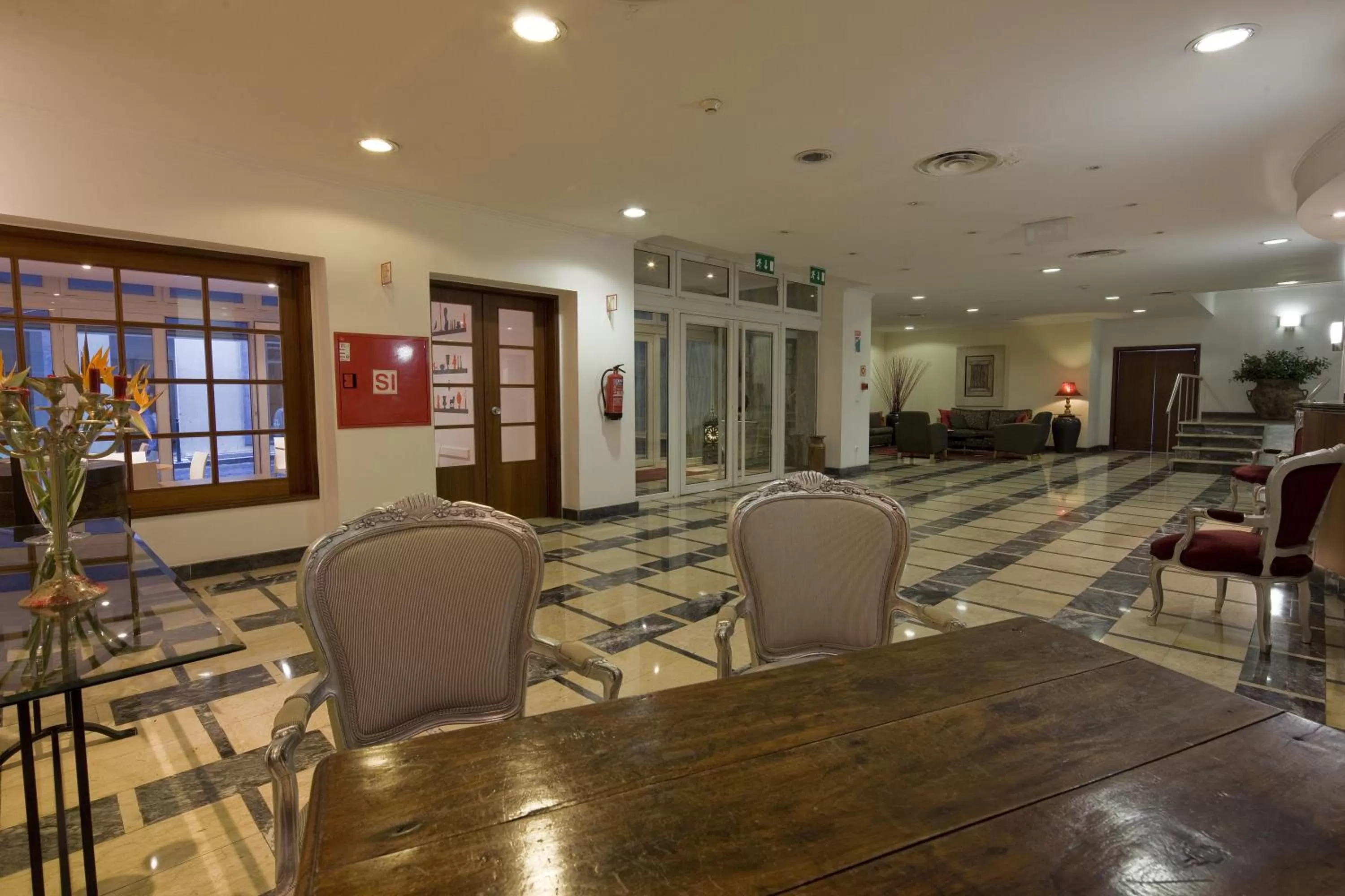 Lobby or reception in Hotel Orquidea