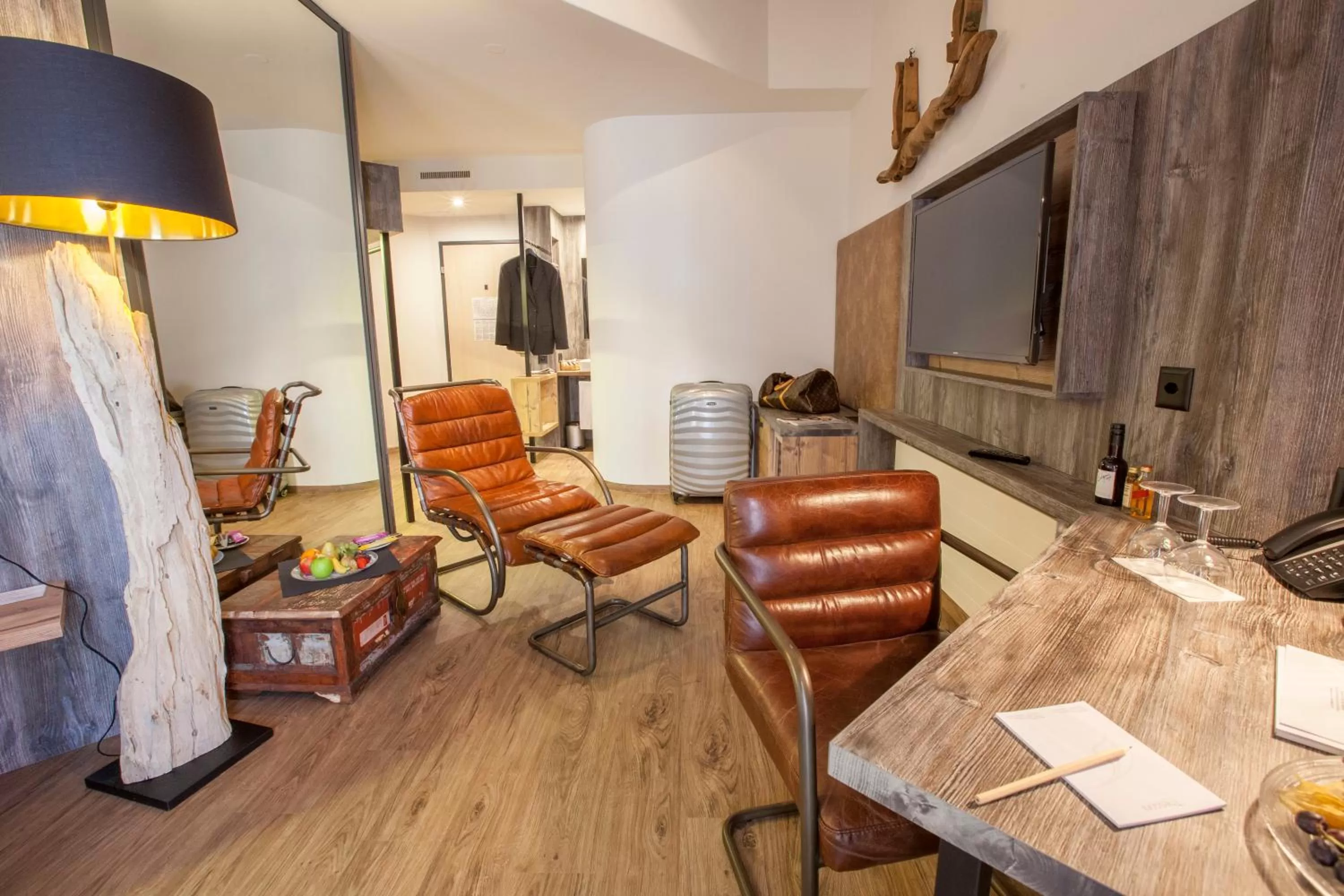 Living room in Boutiquehotel Thessoni Classic & Self service Residence Home Zürich