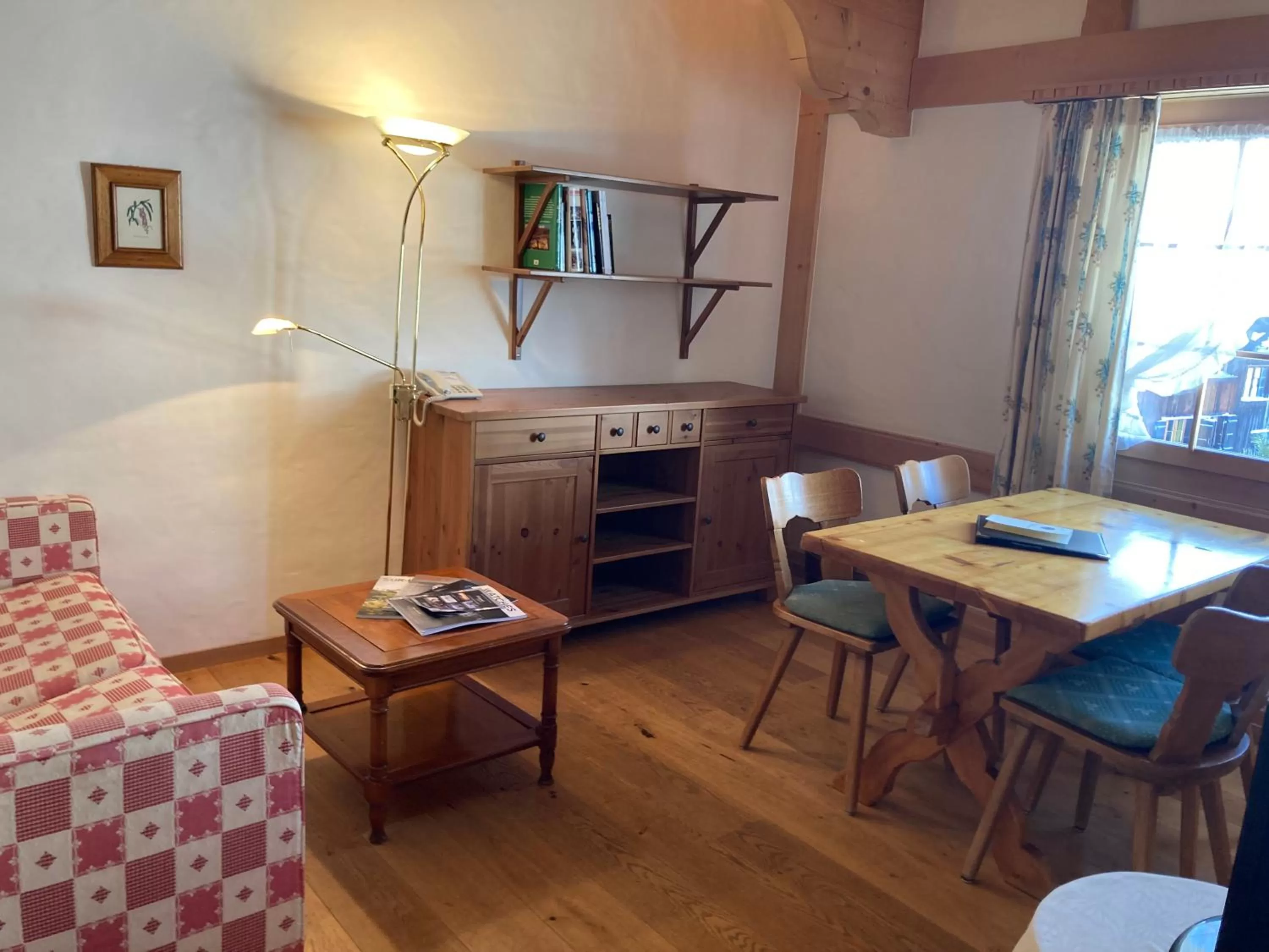 Living room in Hotel Alpenrose mit Gourmet-Restaurant Azalée