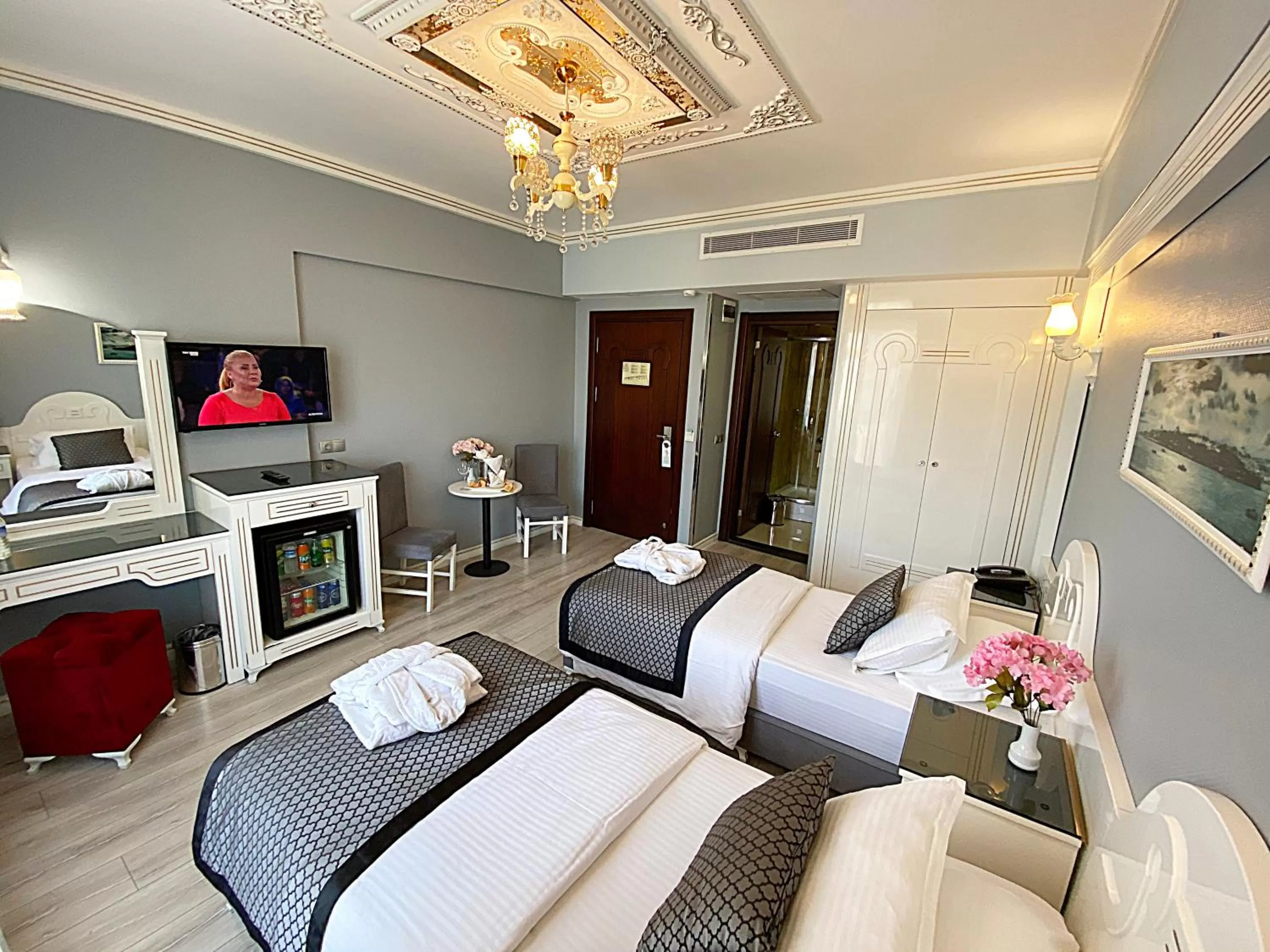 Bed in Gülhanepark Hotel & Spa