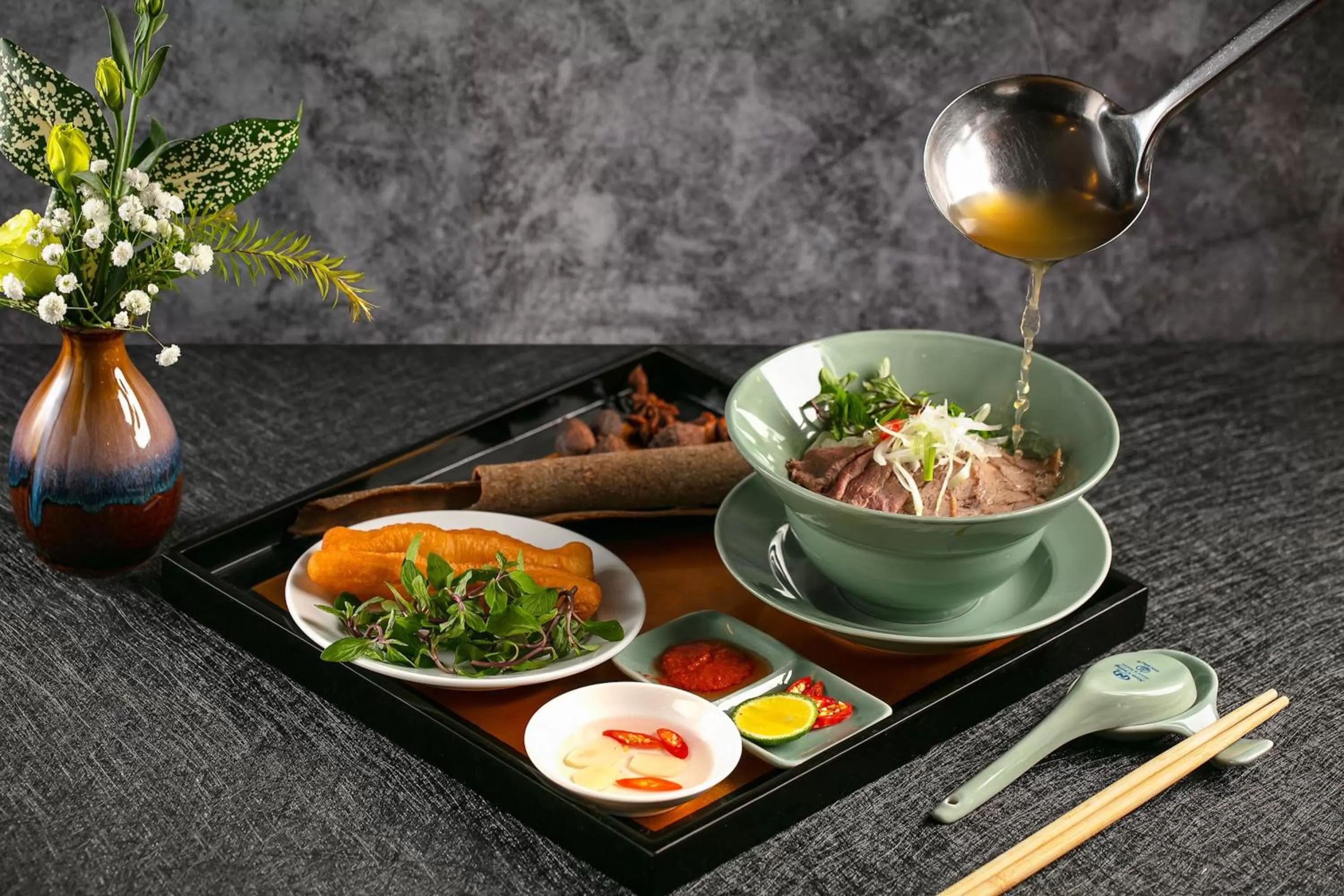 Breakfast in The Tray Hotel Hai Phong