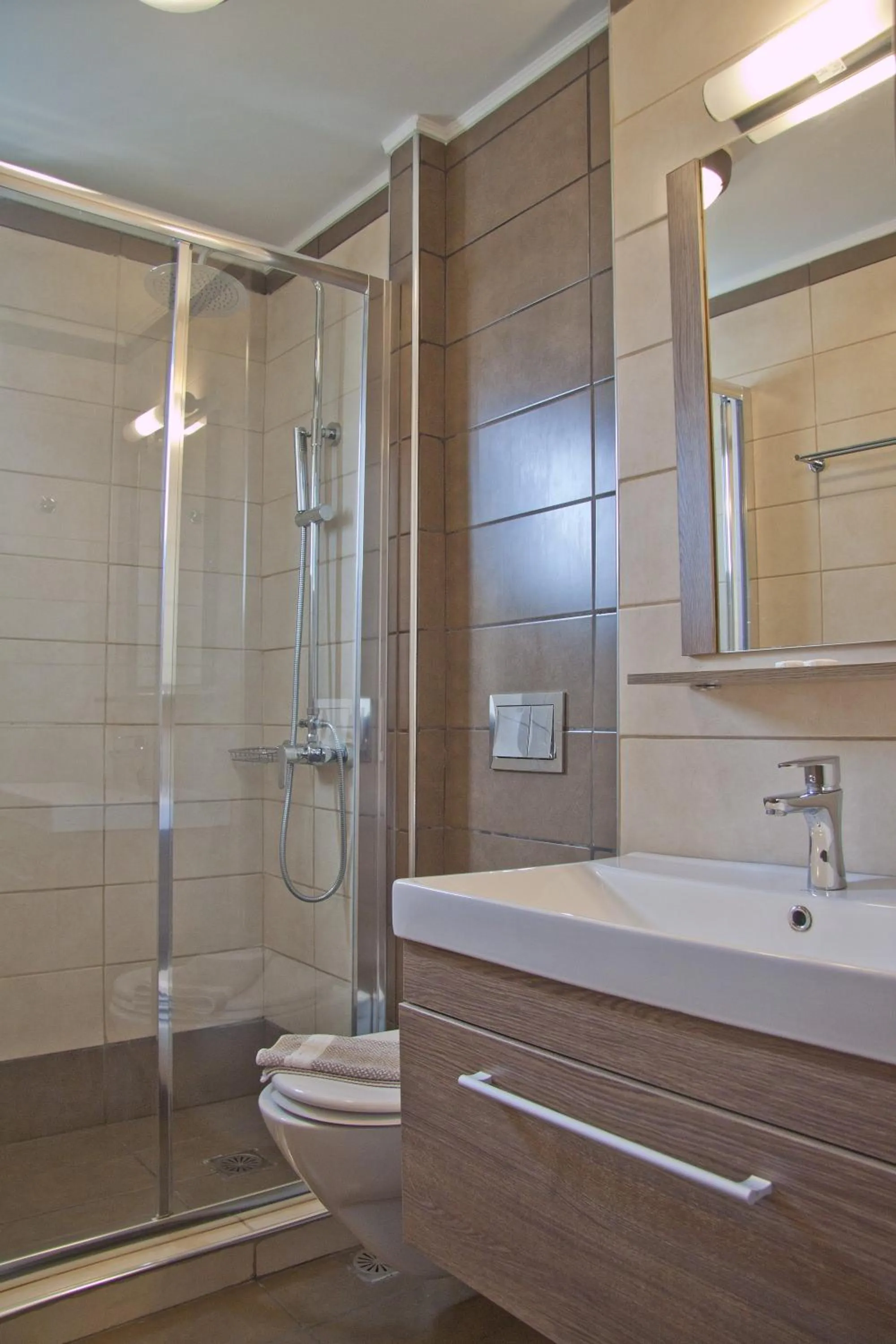 Bathroom in Danaos Hotel