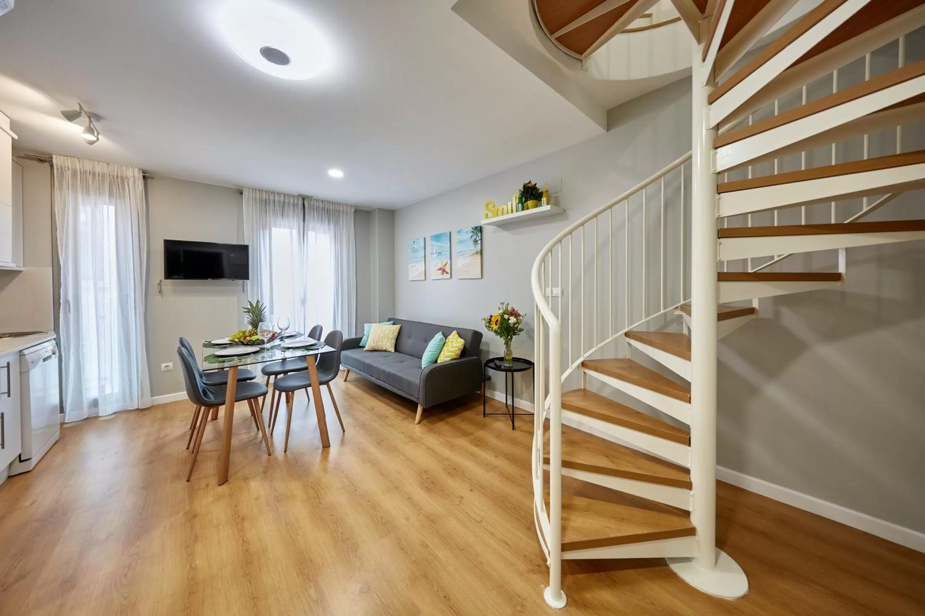 Seating area in Apart-hotel Happy Life