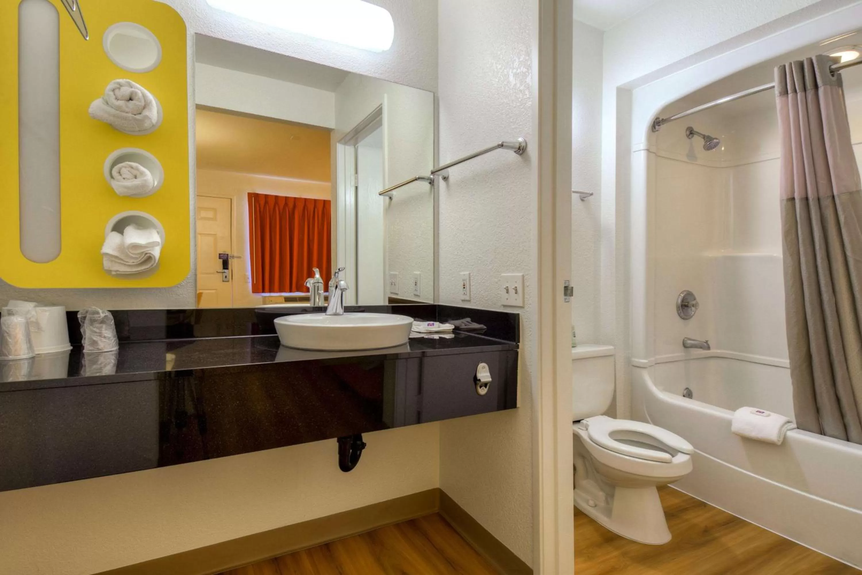 Bathroom in Motel 6-San Dimas, CA - Los Angeles