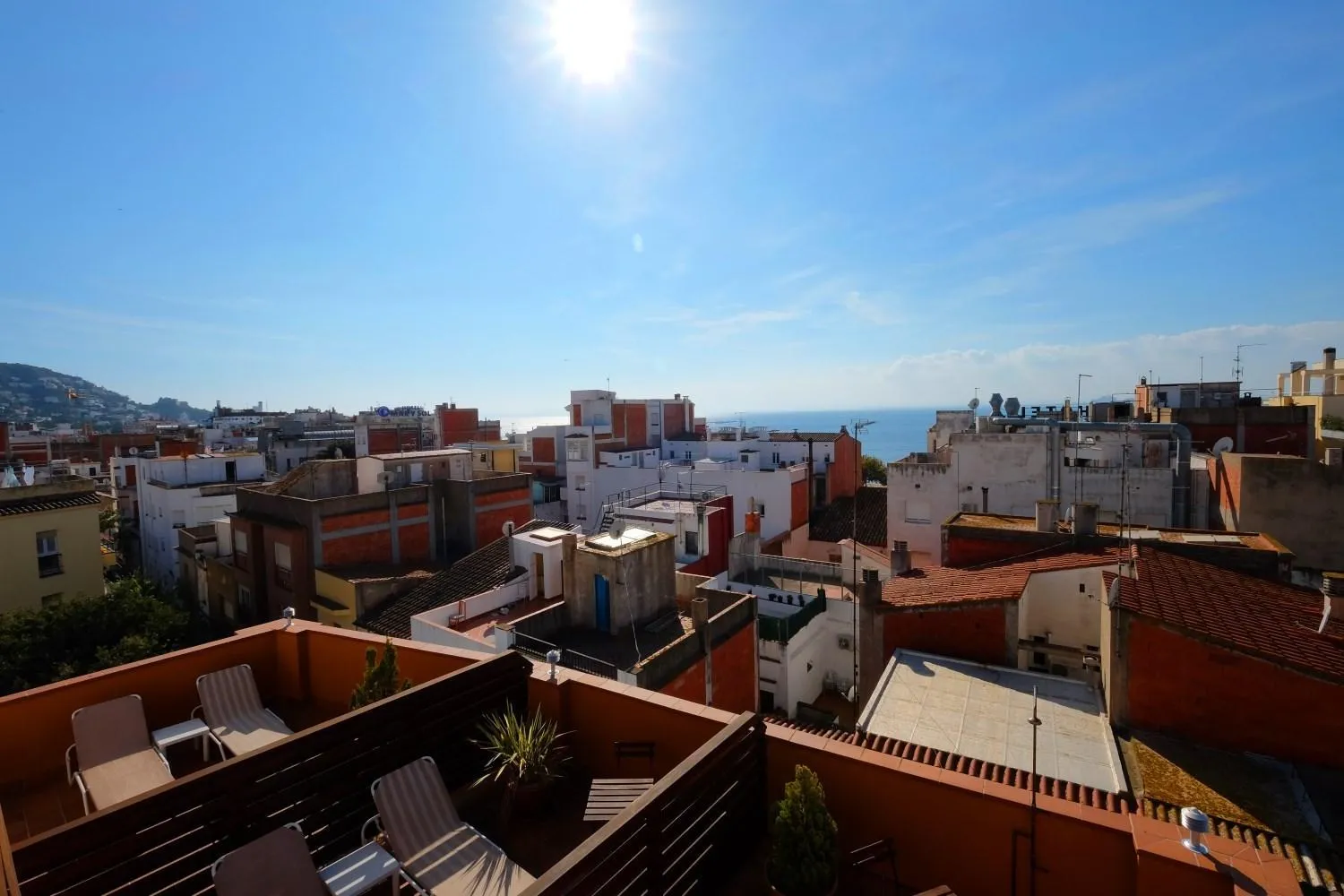 City view in Hotel Carmen