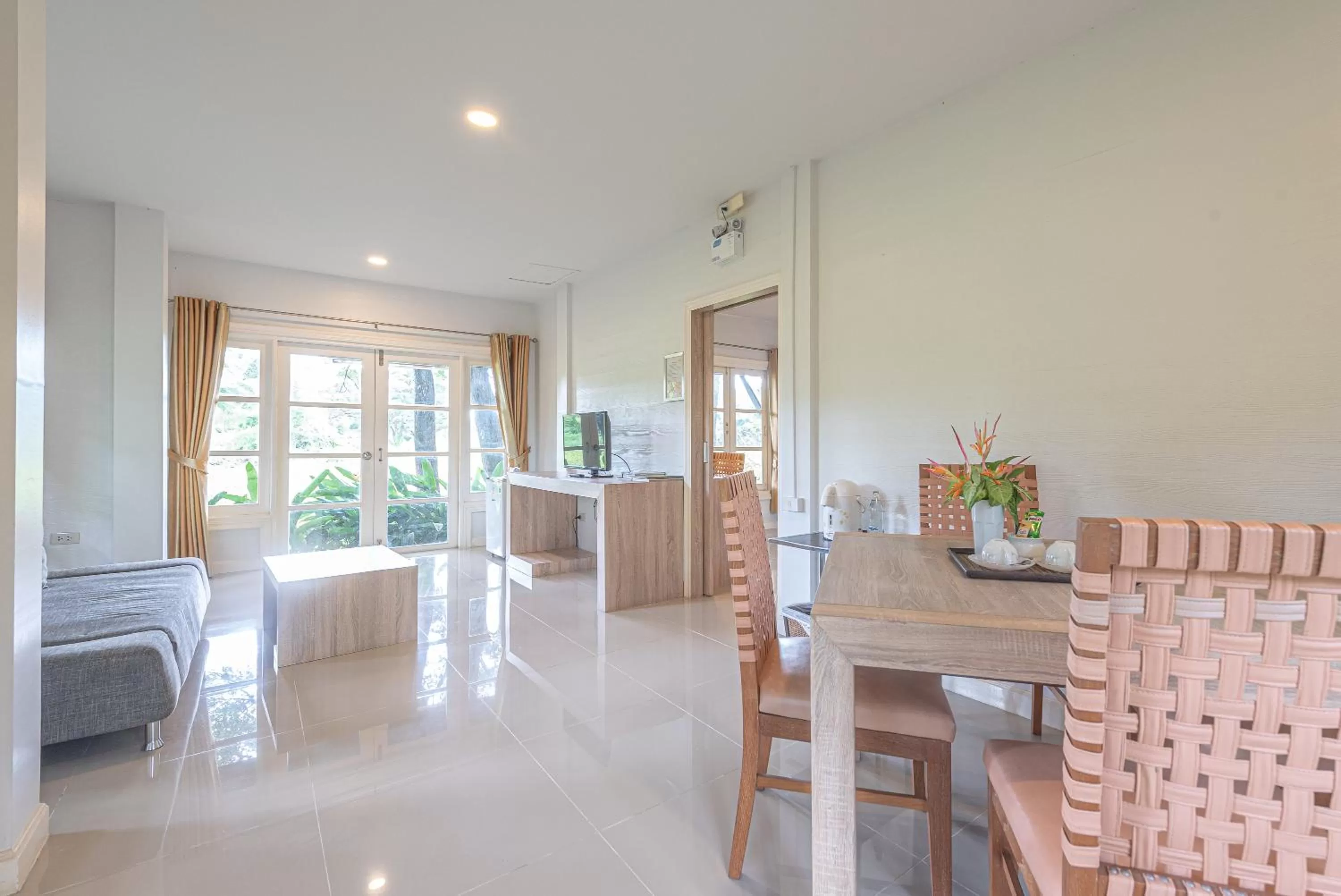 Seating area in The Legacy River Kwai Resort