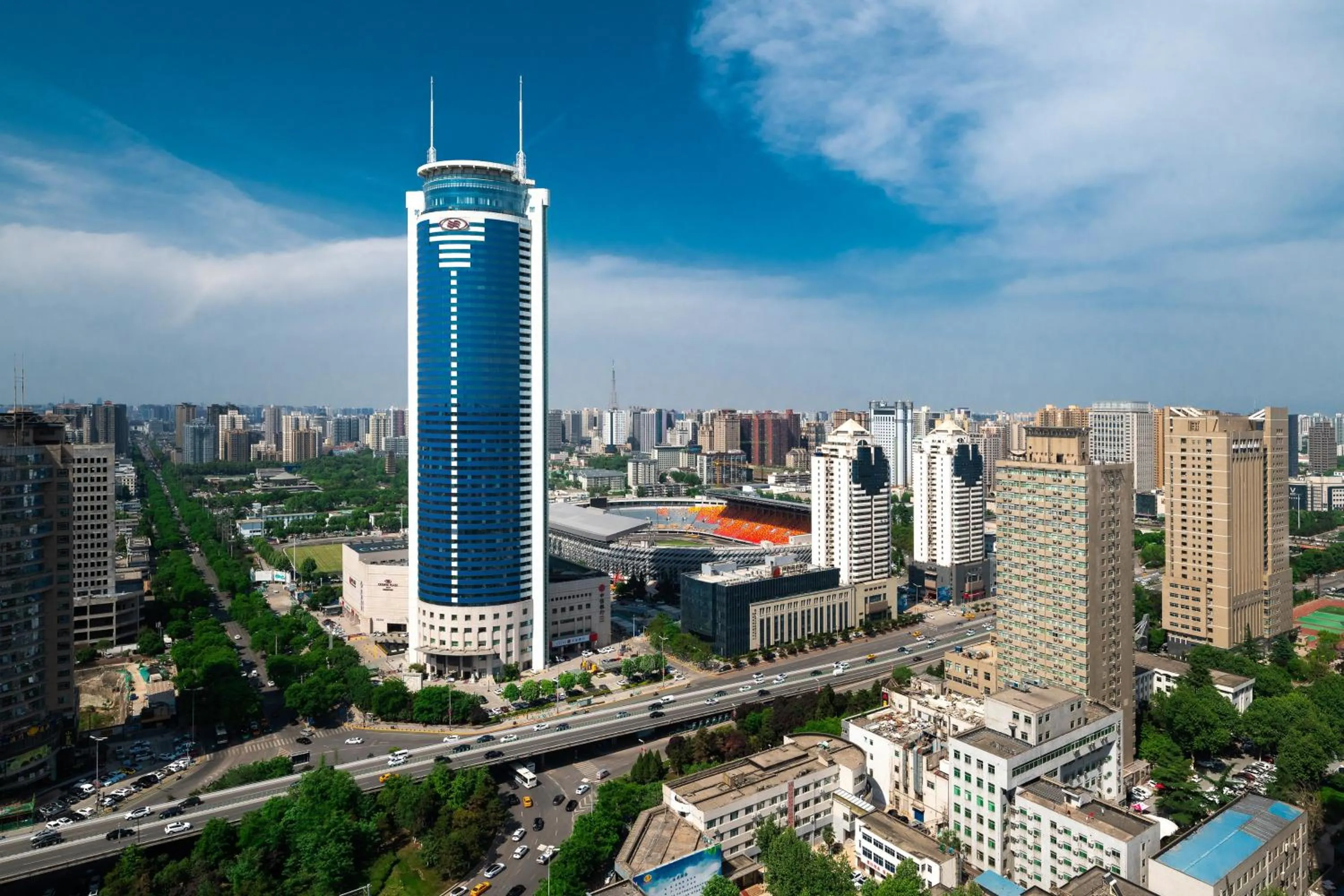 Property building in Crowne Plaza Xi'an by IHG