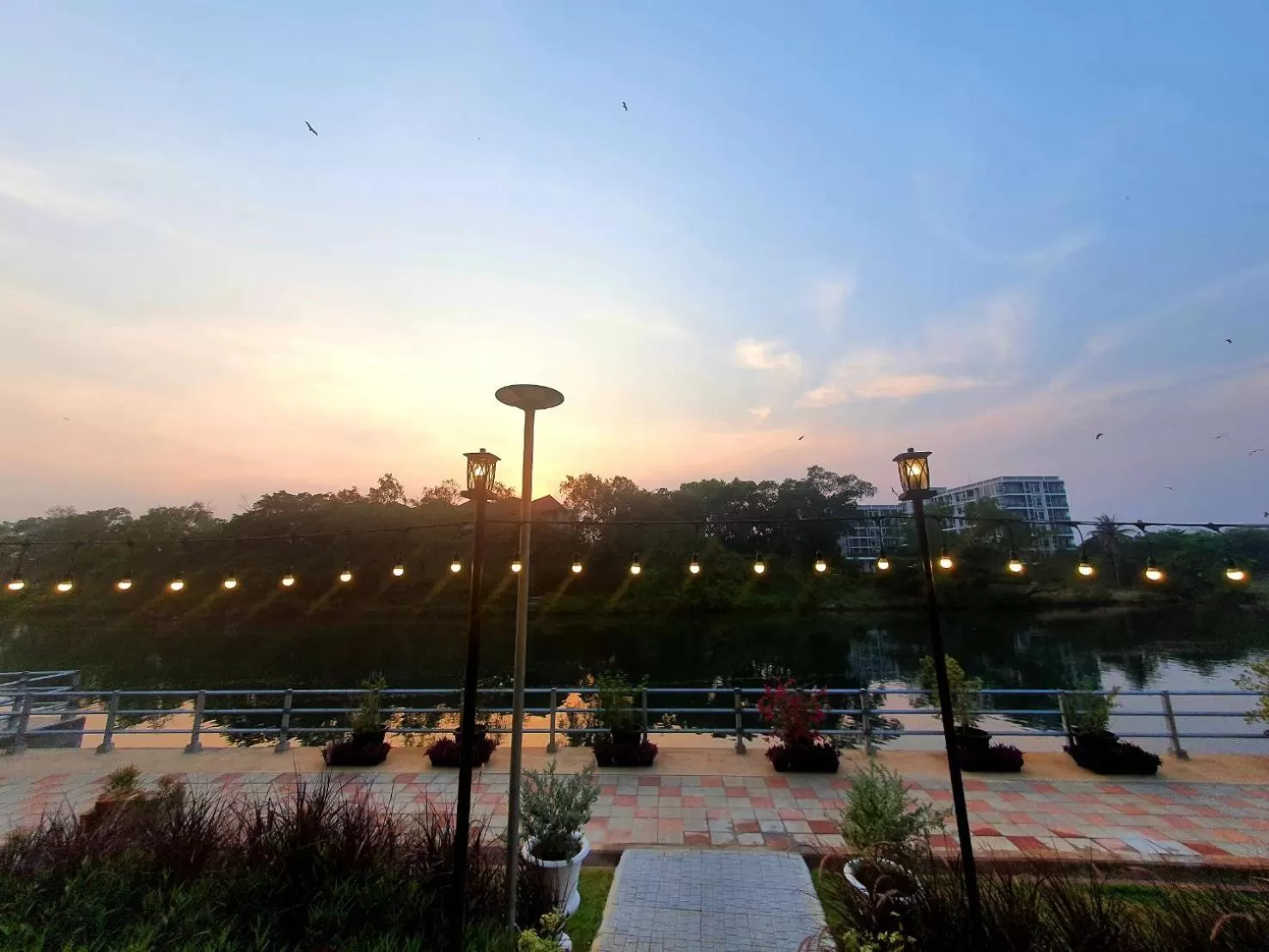 Garden in USABAI Riverside Boutique Hotel