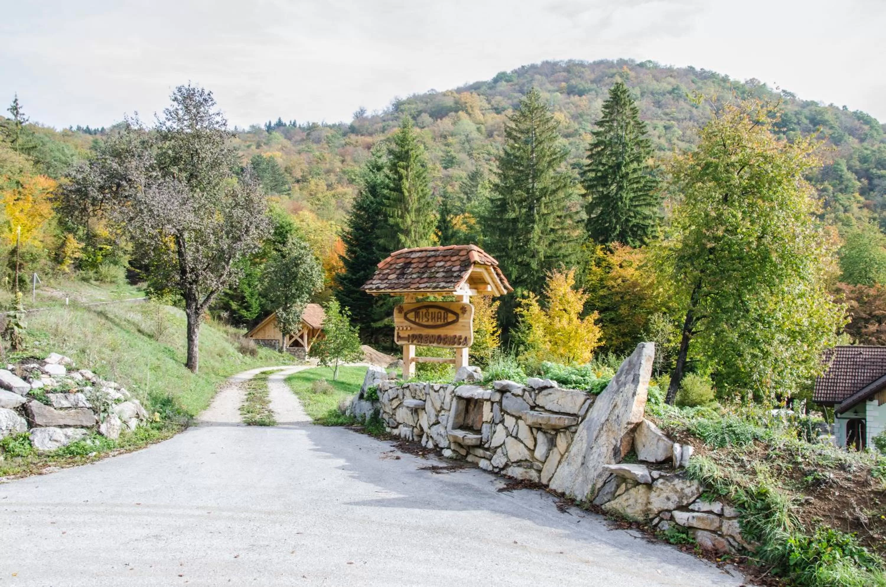 Area and facilities in Miškar Rooms