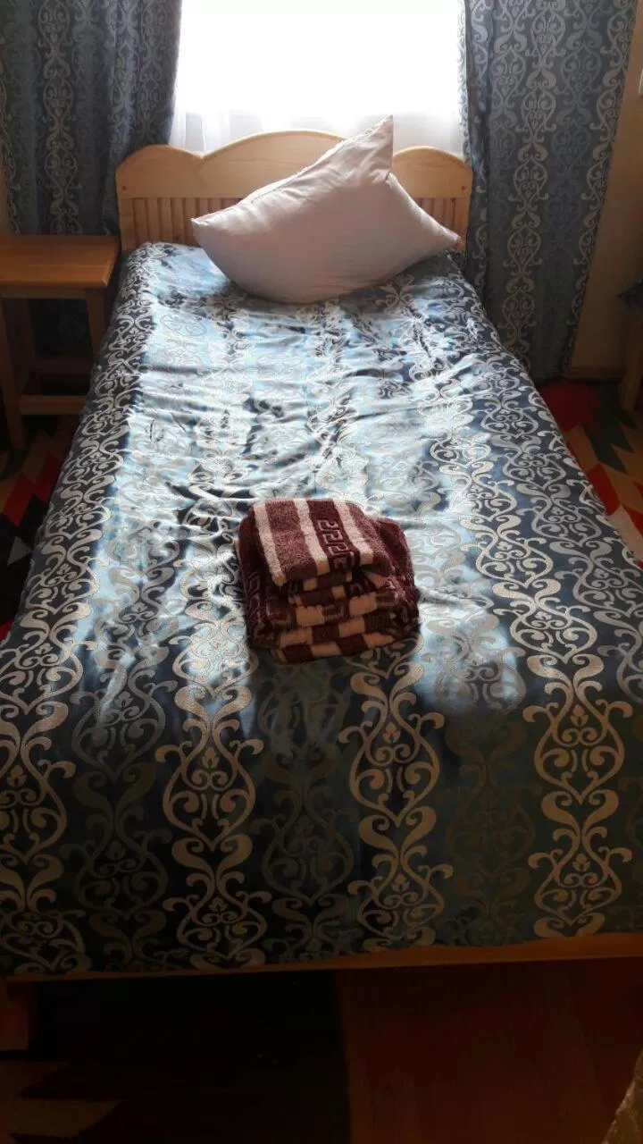 Bed in Zukhro Boutique Hotel