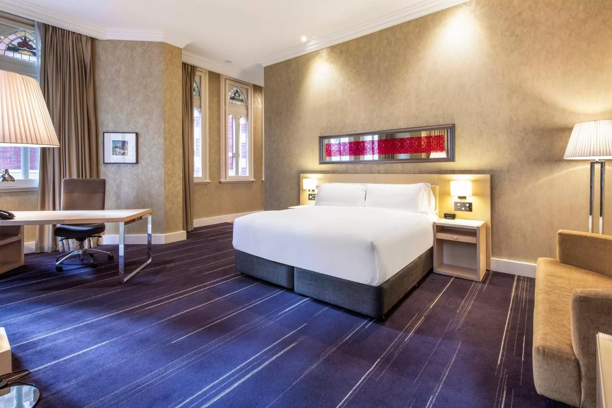 Photo of the whole room, Bed in InterContinental Melbourne The Rialto by IHG