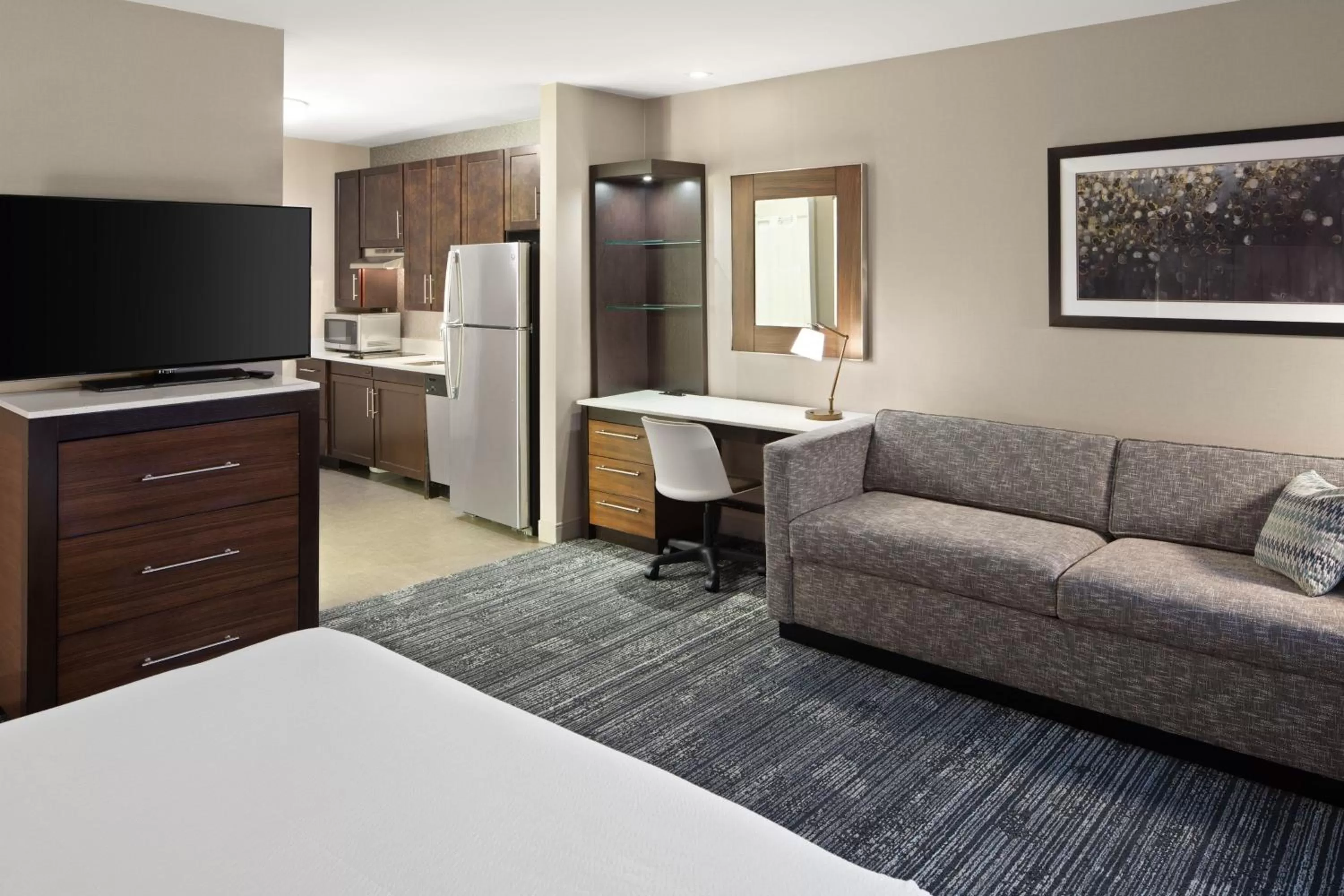 Bedroom in TownePlace Suites by Marriott Boston Logan Airport/Chelsea