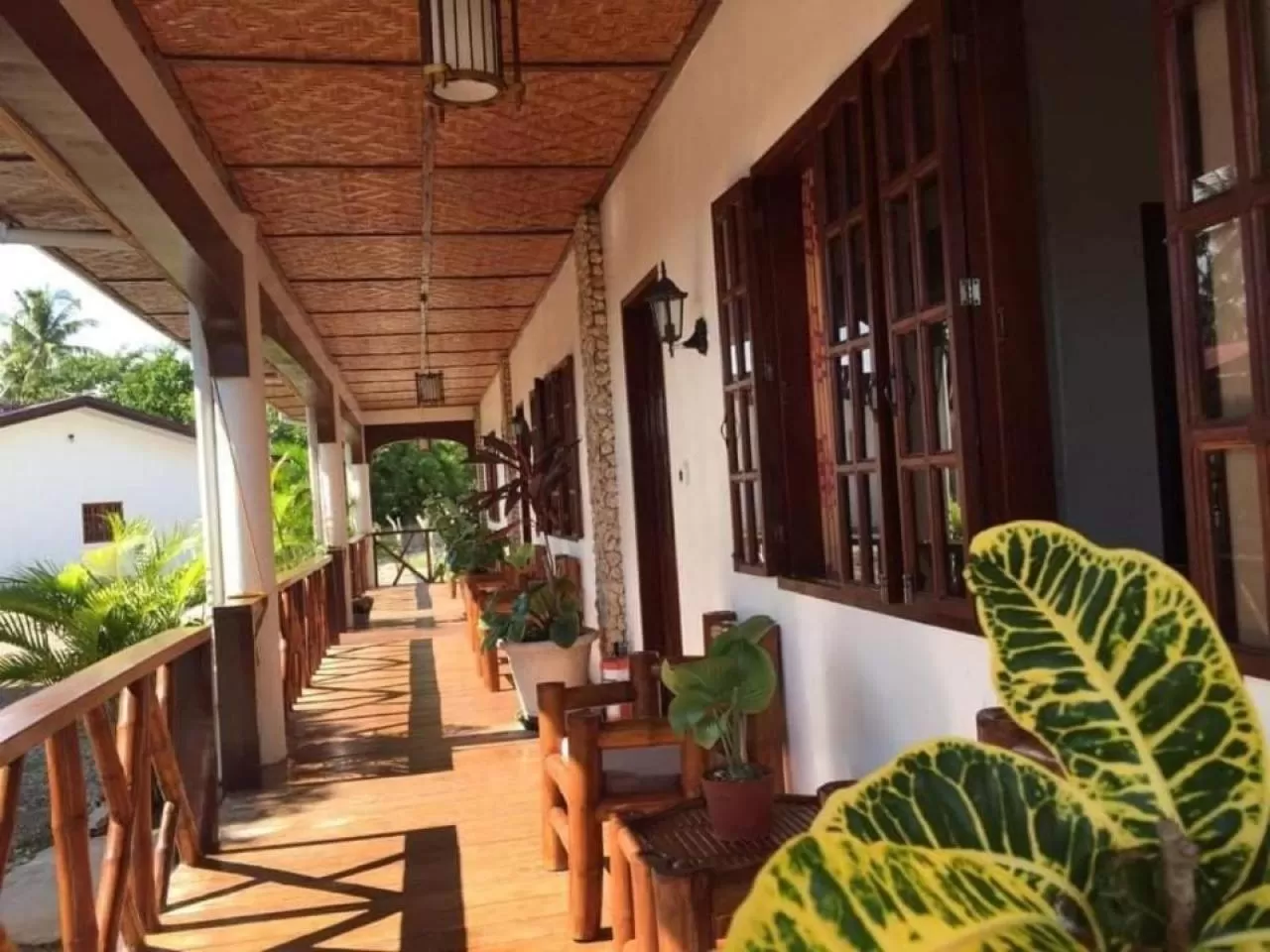 Patio in Tauig Beach Resort